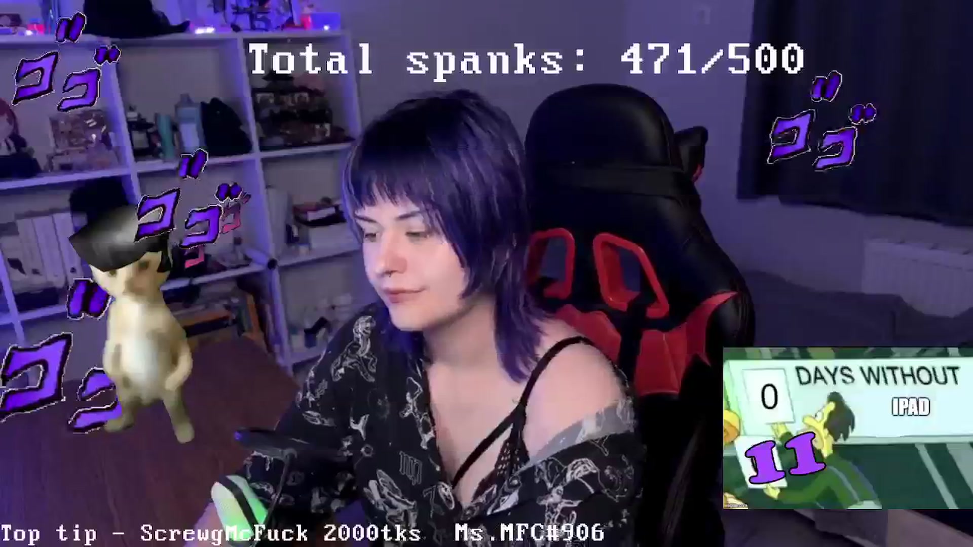 Gallery image thumbnail from AuthorityPass's myfreecams stream on, 09/03/2024, 01:20 image 11 of 20