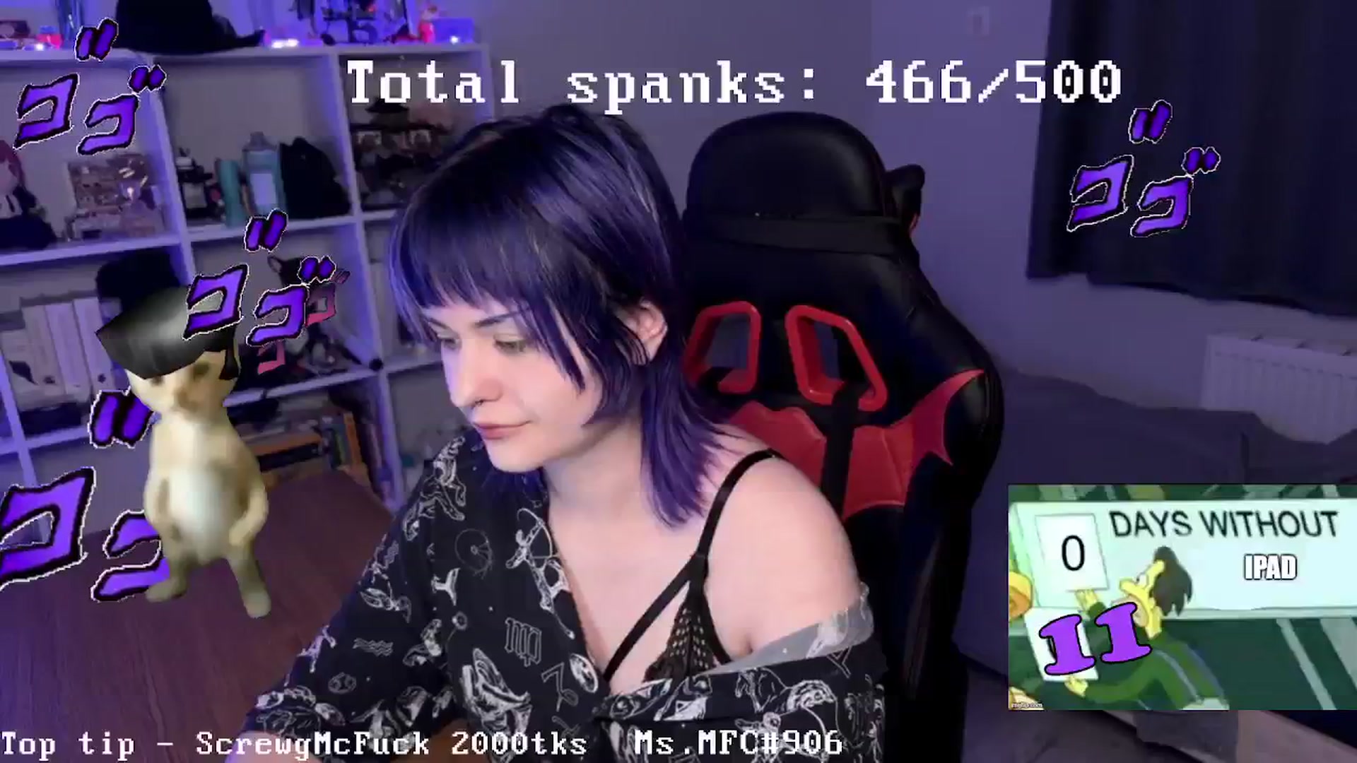 Gallery image thumbnail from AuthorityPass's myfreecams stream on, 09/03/2024, 01:20 image 4 of 20