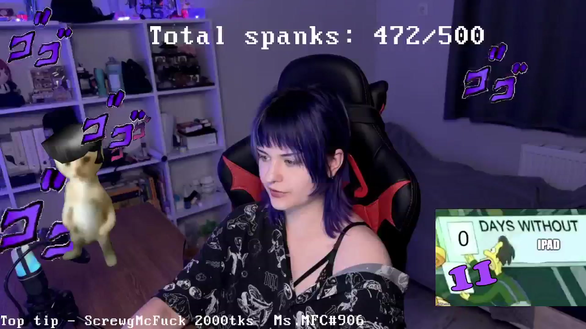 Gallery image thumbnail from AuthorityPass's myfreecams stream on, 09/03/2024, 01:20 image 13 of 20