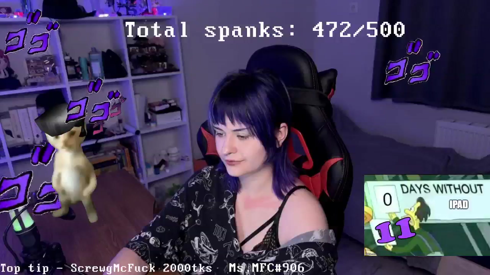 Gallery image thumbnail from AuthorityPass's myfreecams stream on, 09/03/2024, 01:20 image 16 of 20