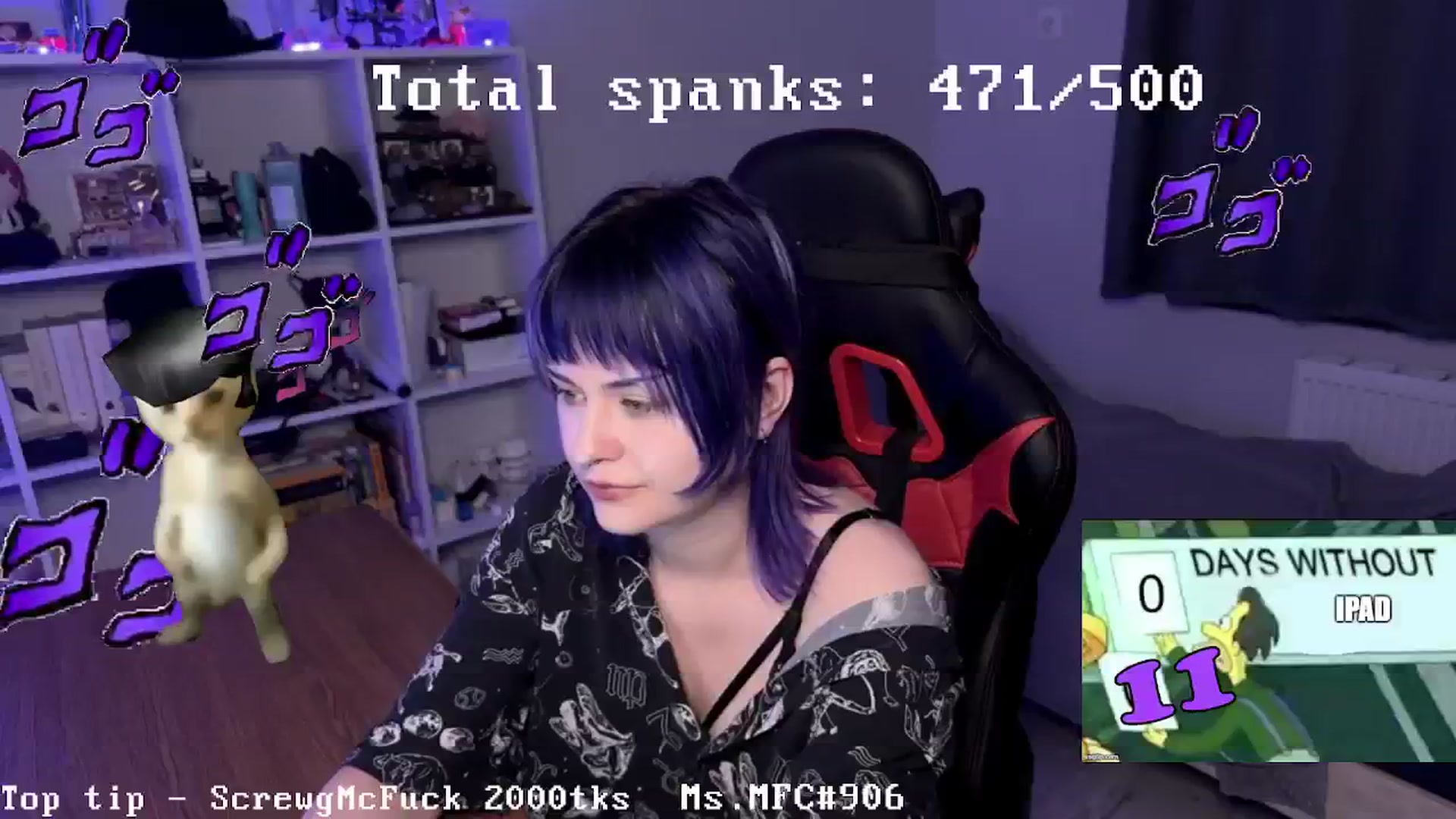 Gallery image thumbnail from AuthorityPass's myfreecams stream on, 09/03/2024, 01:20 image 7 of 20
