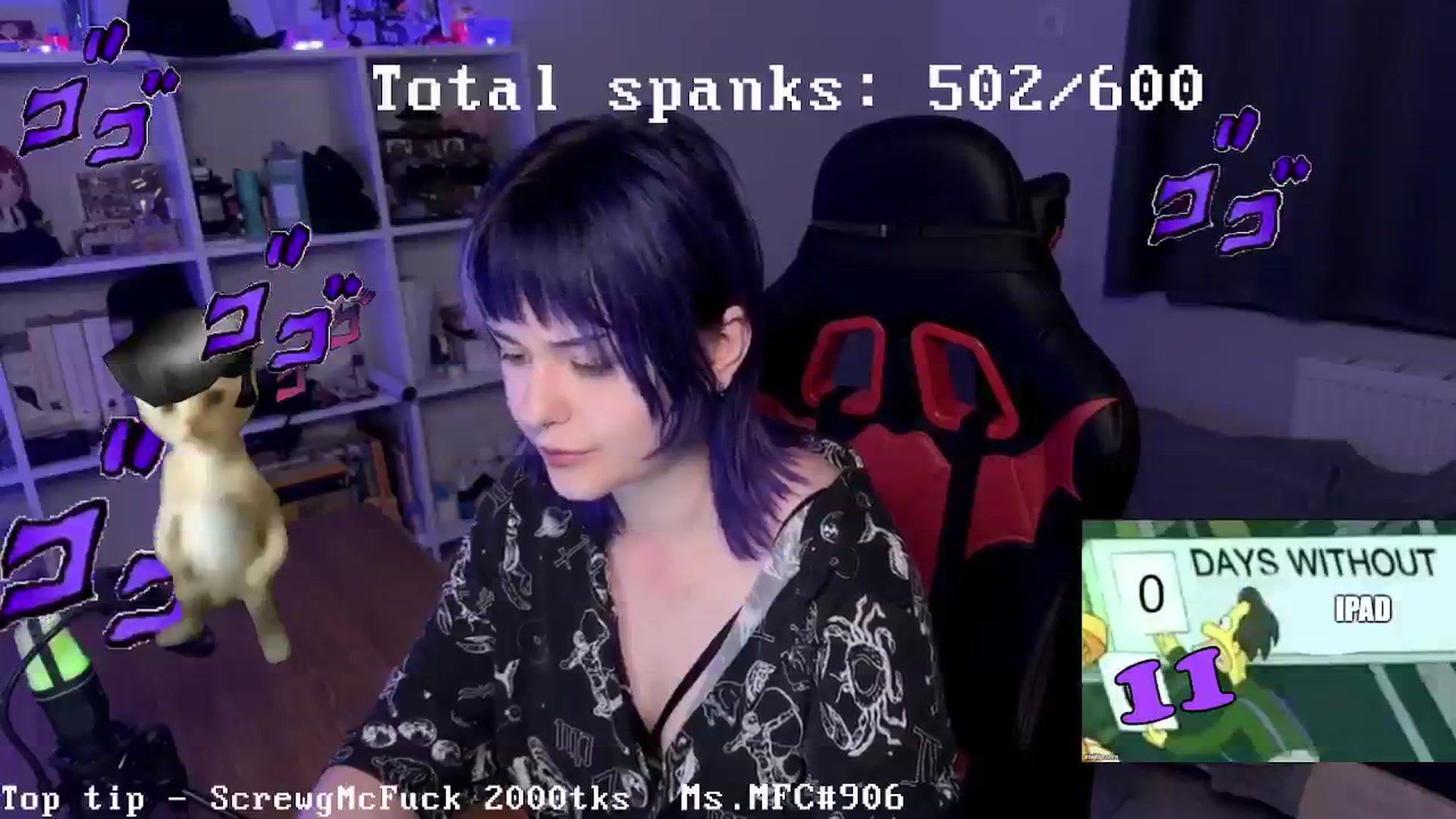 Gallery image thumbnail from AuthorityPass's myfreecams stream on, 09/03/2024, 01:48 image 9 of 20
