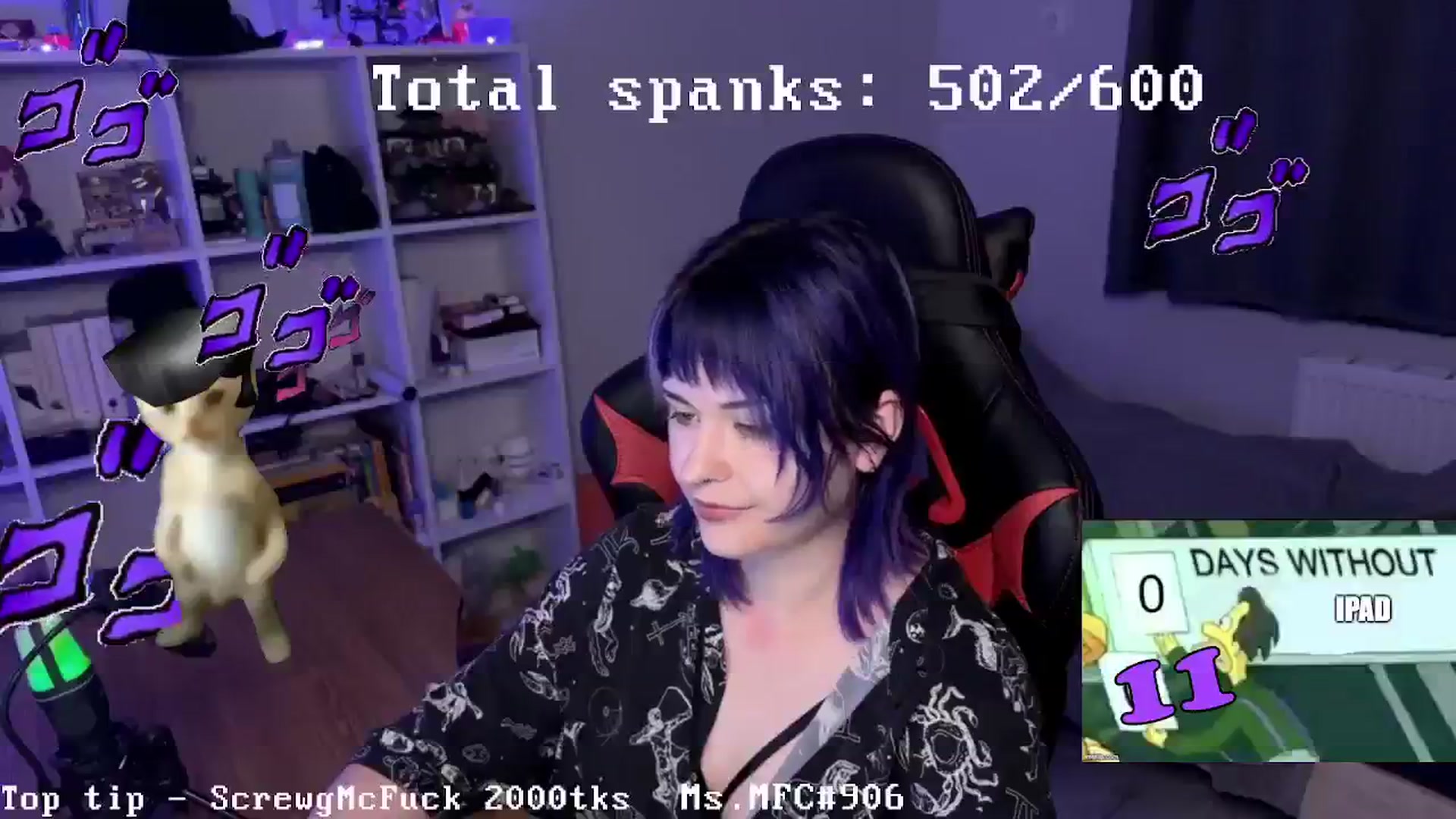 Gallery image thumbnail from AuthorityPass's myfreecams stream on, 09/03/2024, 01:48 image 18 of 20