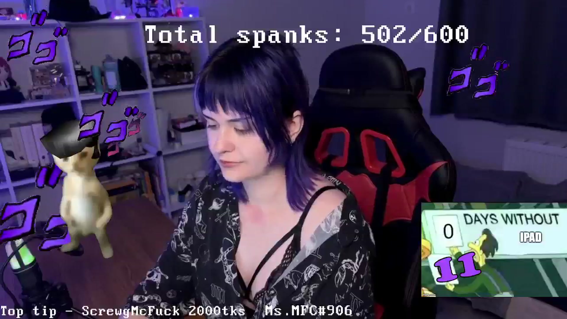 Gallery image thumbnail from AuthorityPass's myfreecams stream on, 09/03/2024, 01:48 image 12 of 20