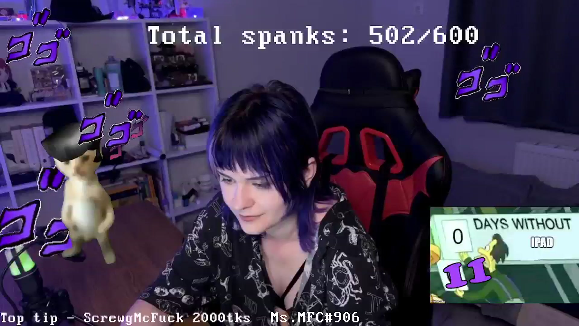 Gallery image thumbnail from AuthorityPass's myfreecams stream on, 09/03/2024, 01:48 image 10 of 20