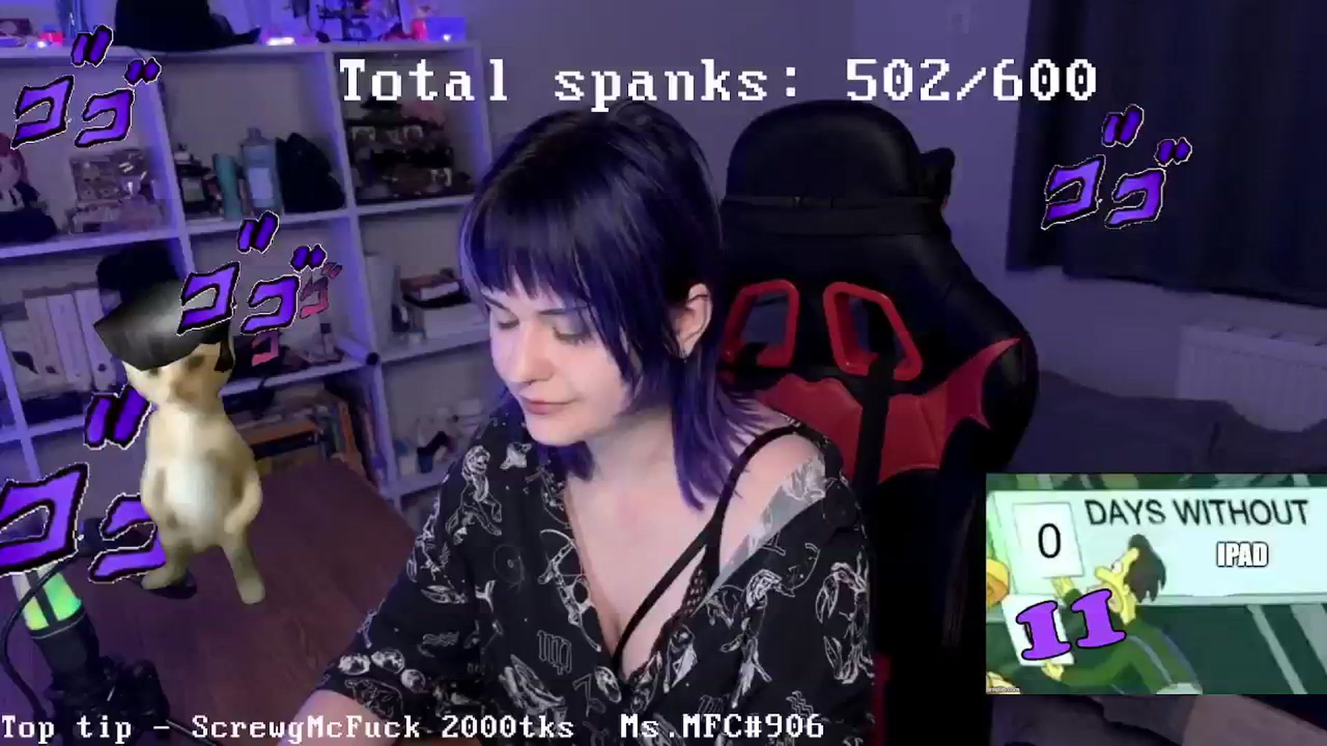 Gallery image thumbnail from AuthorityPass's myfreecams stream on, 09/03/2024, 01:48 image 5 of 20