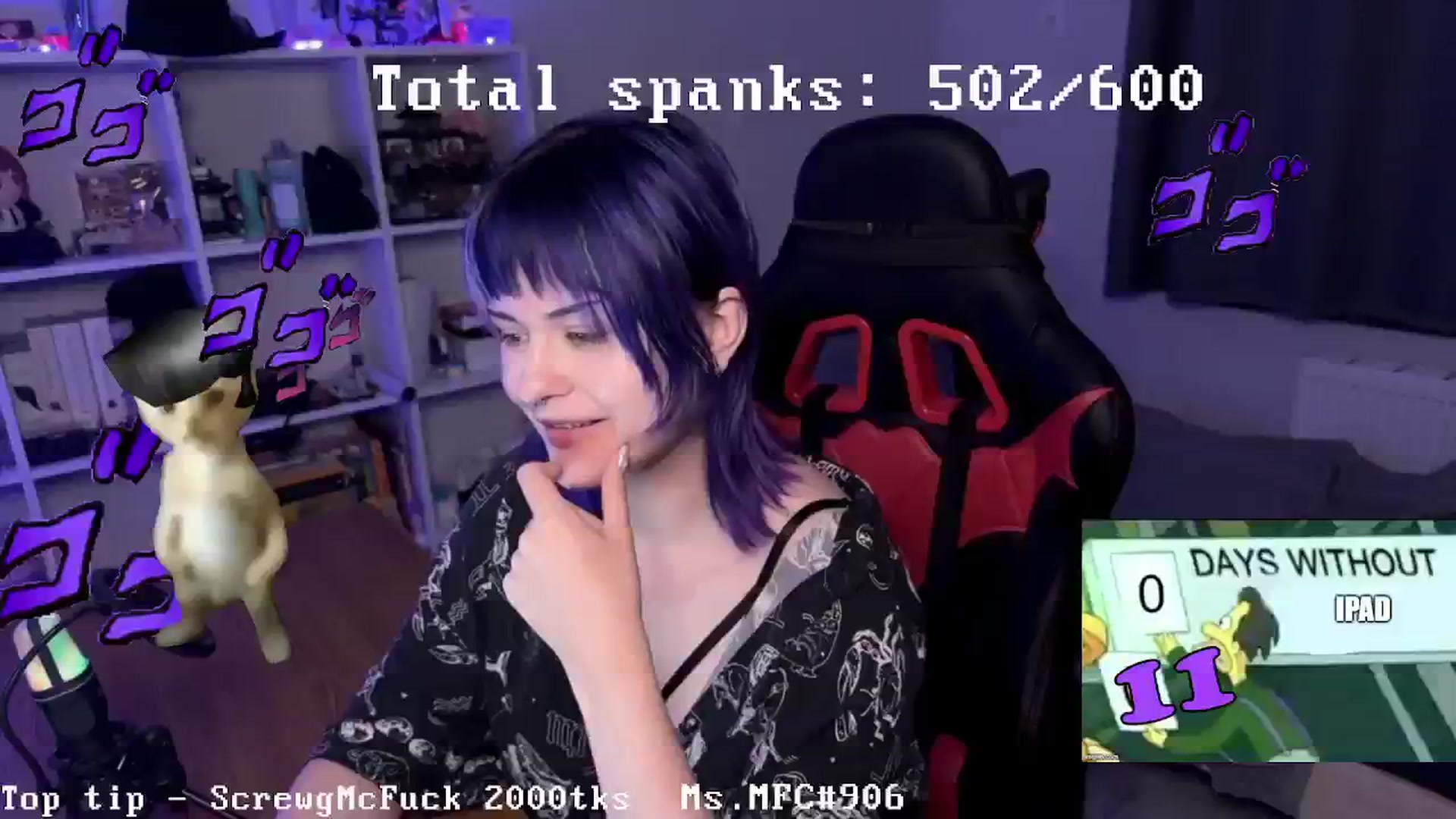 Gallery image thumbnail from AuthorityPass's myfreecams stream on, 09/03/2024, 01:48 image 6 of 20