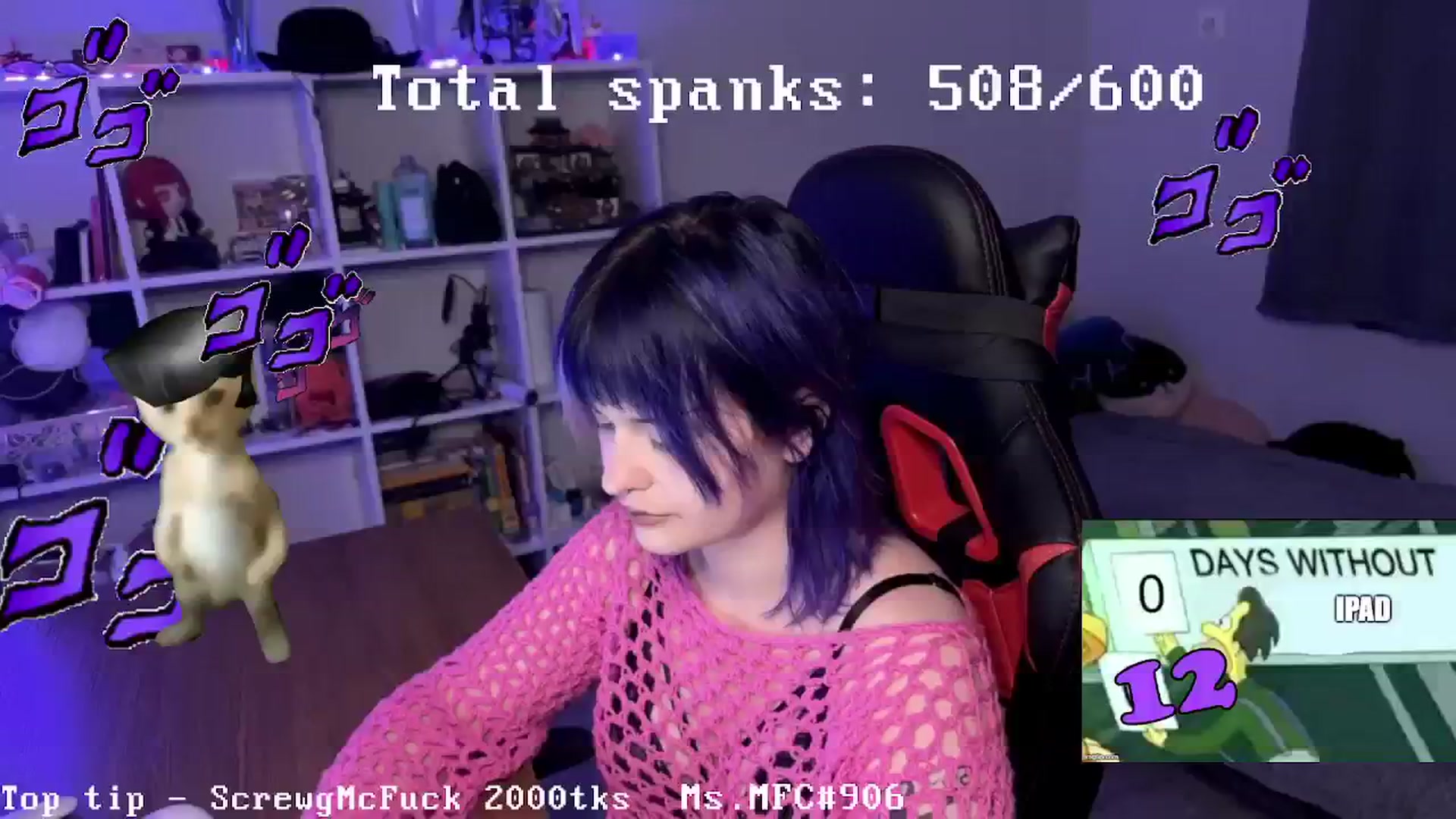 Gallery image thumbnail from AuthorityPass's myfreecams stream on, 09/04/2024, 19:46 image 1 of 20