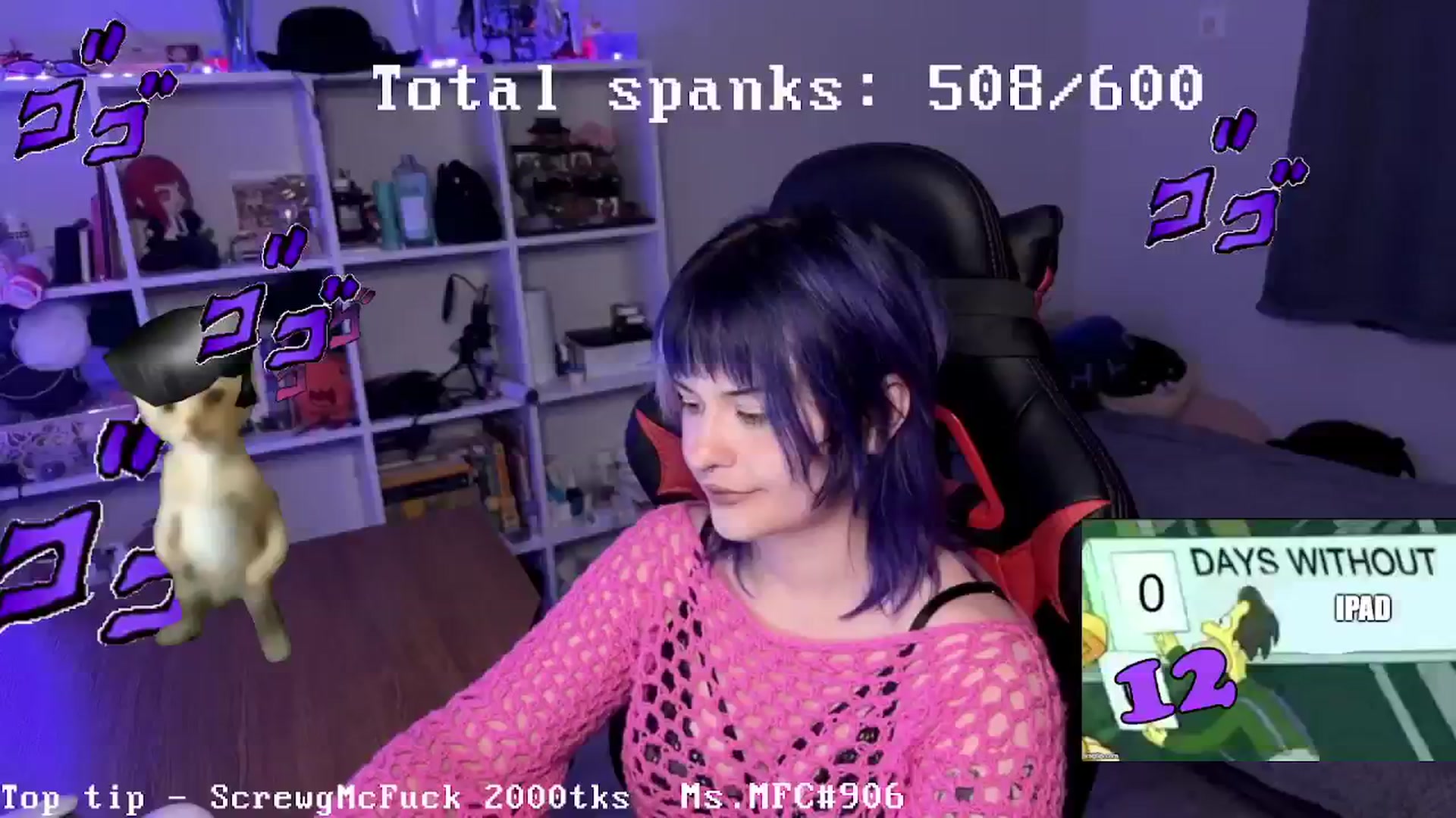 Gallery image thumbnail from AuthorityPass's myfreecams stream on, 09/04/2024, 19:46 image 8 of 20
