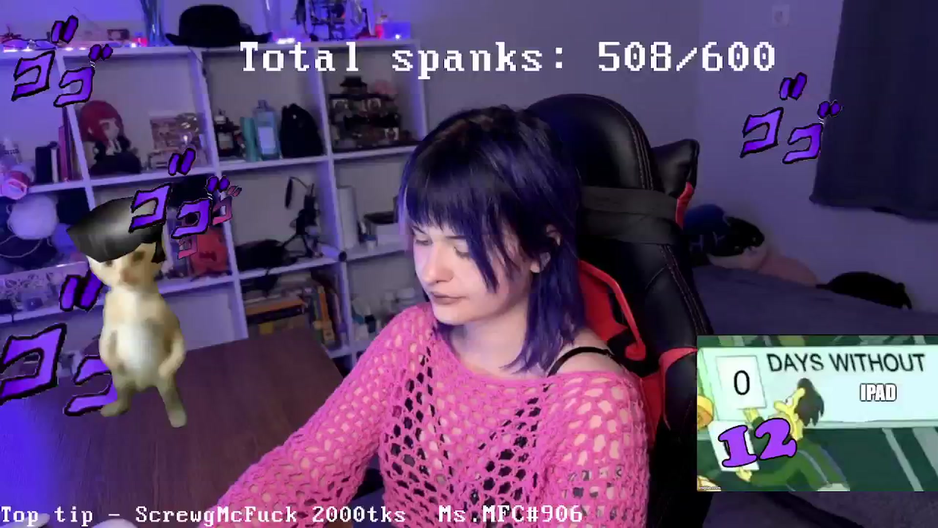 Gallery image thumbnail from AuthorityPass's myfreecams stream on, 09/04/2024, 19:46 image 2 of 20
