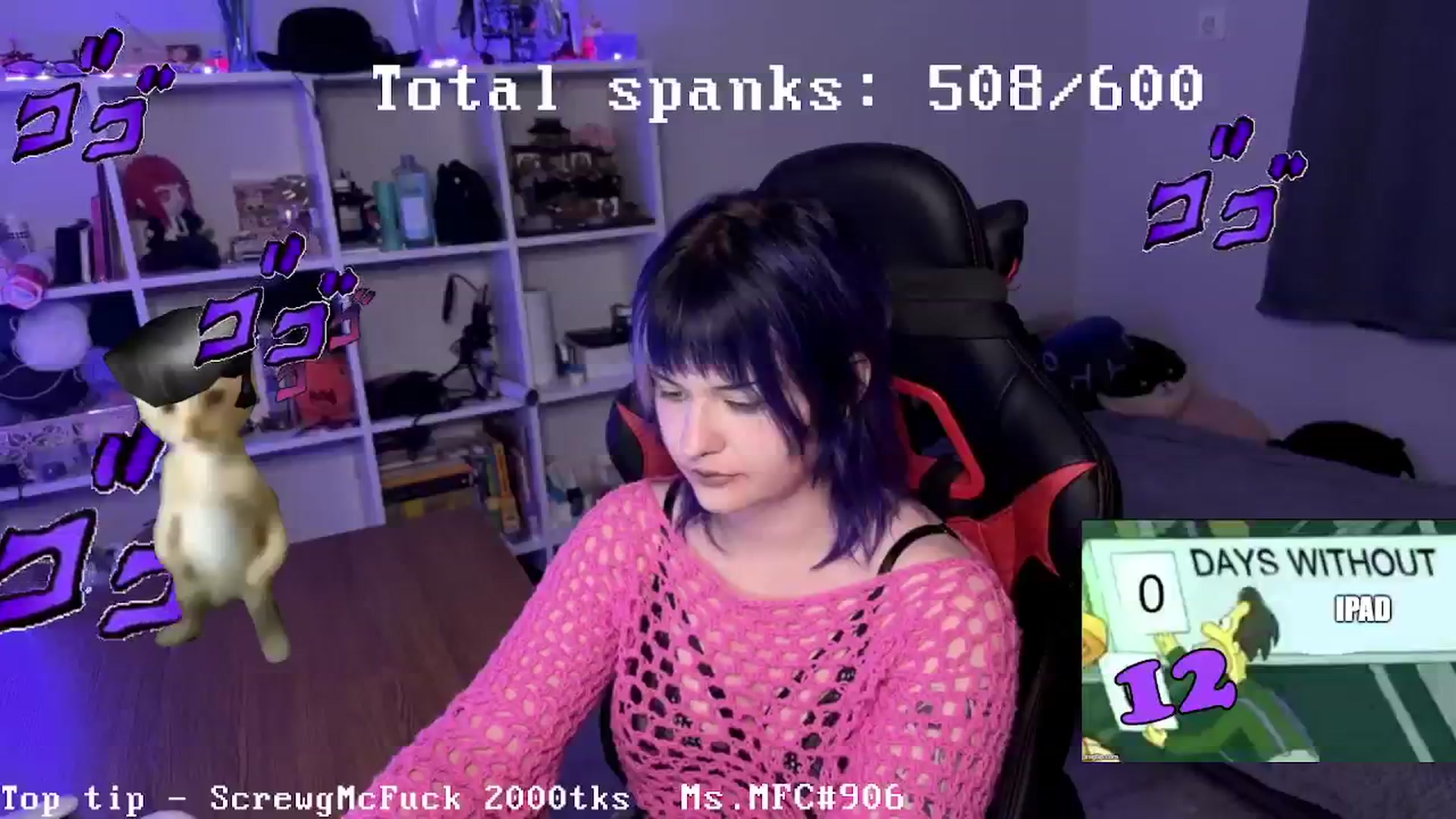 Gallery image thumbnail from AuthorityPass's myfreecams stream on, 09/04/2024, 19:46 image 11 of 20
