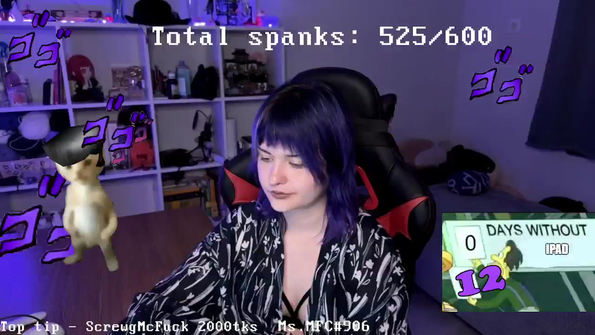 Gallery image thumbnail from AuthorityPass's myfreecams stream on, 09/04/2024, 23:59 image 18 of 20