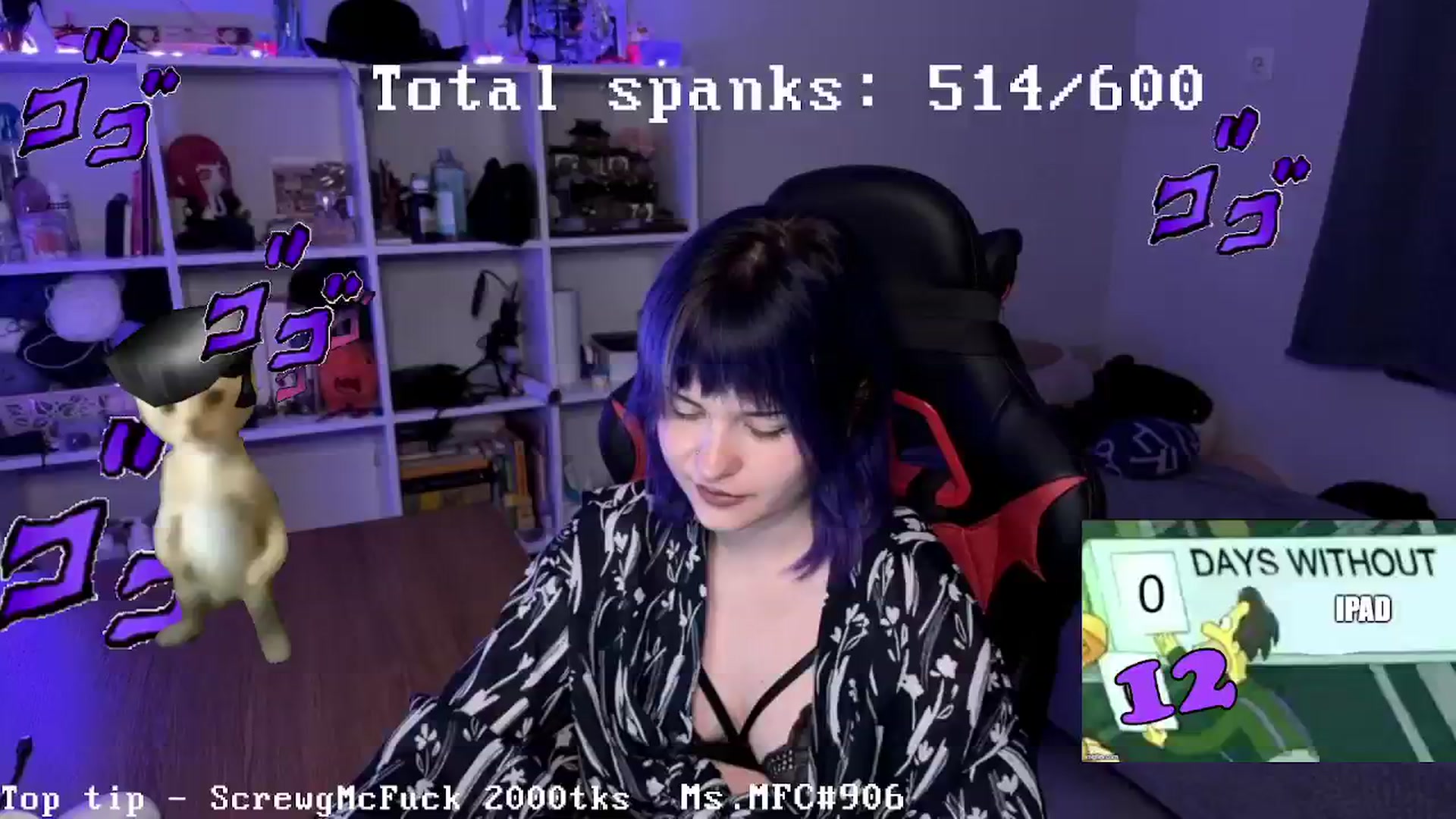Gallery image thumbnail from AuthorityPass's myfreecams stream on, 09/04/2024, 23:59 image 4 of 20