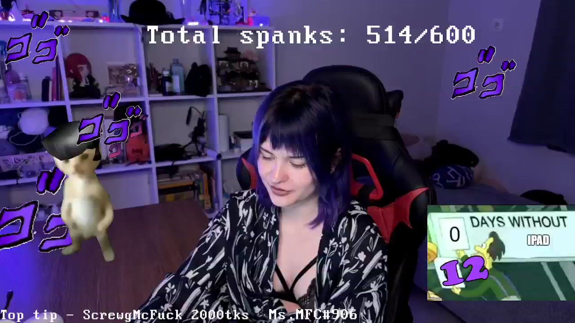 Gallery image thumbnail from AuthorityPass's myfreecams stream on, 09/04/2024, 23:59 image 5 of 20