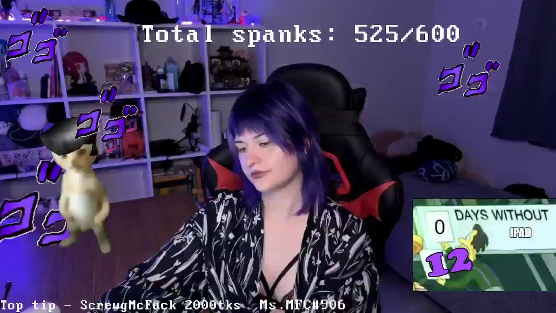 Gallery image thumbnail from AuthorityPass's myfreecams stream on, 09/04/2024, 23:59 image 13 of 20