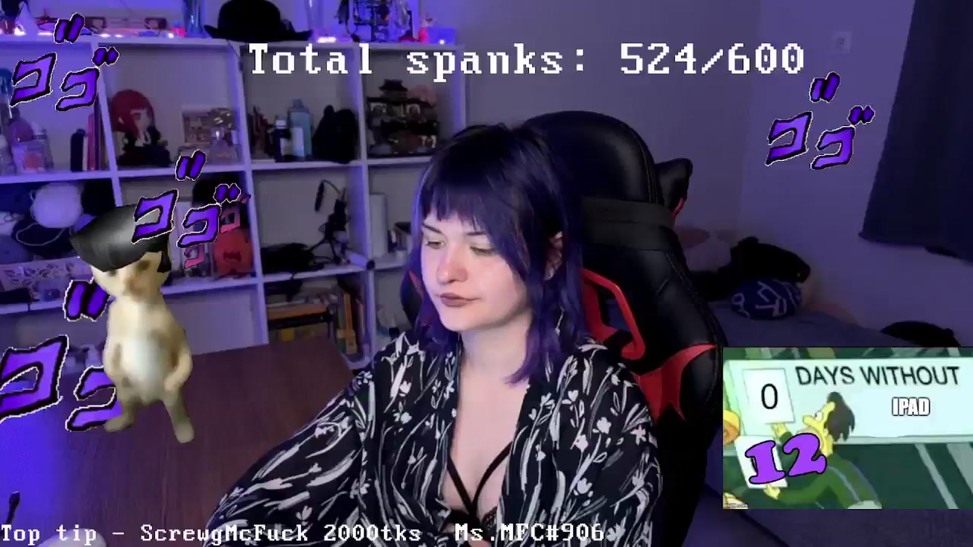 Gallery image thumbnail from AuthorityPass's myfreecams stream on, 09/04/2024, 23:59 image 9 of 20