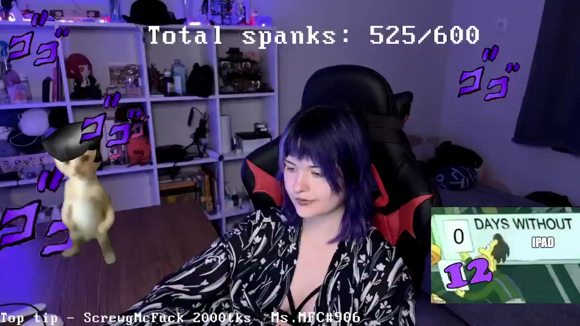 Gallery image thumbnail from AuthorityPass's myfreecams stream on, 09/04/2024, 23:59 image 20 of 20