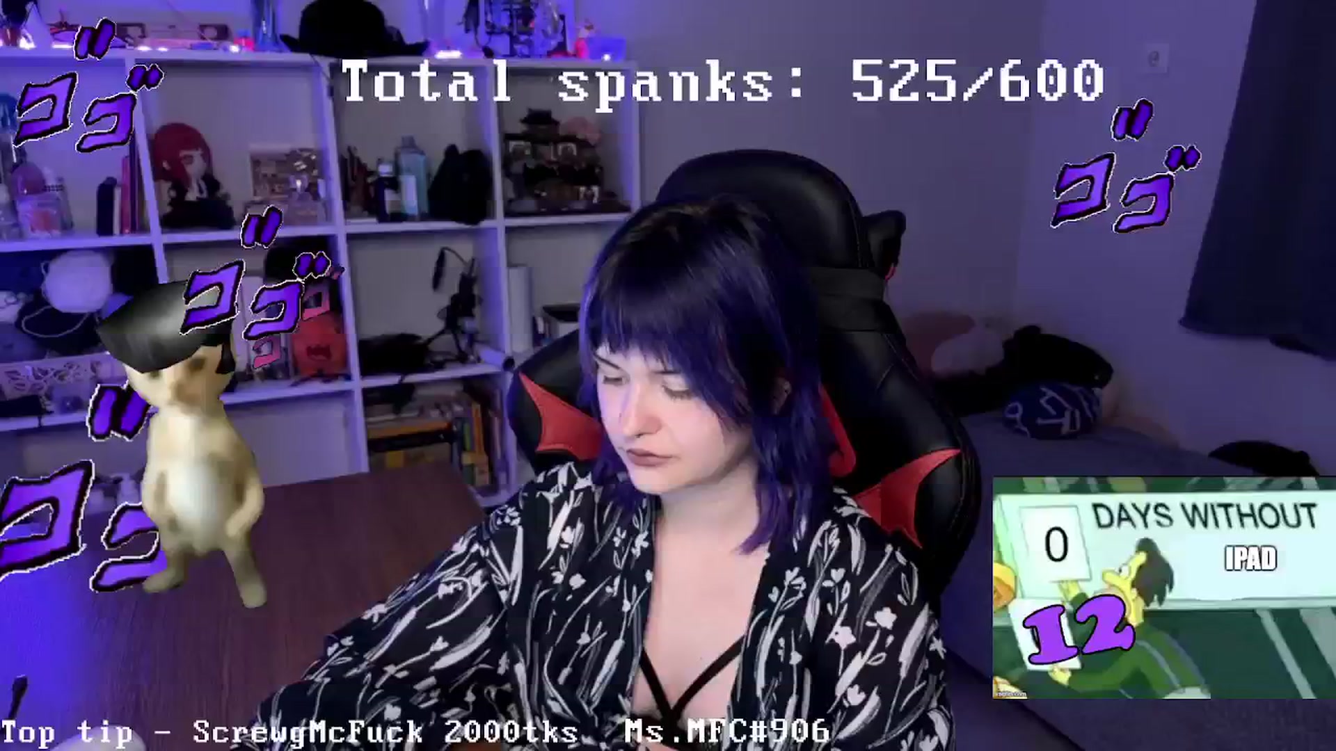 Gallery image thumbnail from AuthorityPass's myfreecams stream on, 09/04/2024, 23:59 image 11 of 20