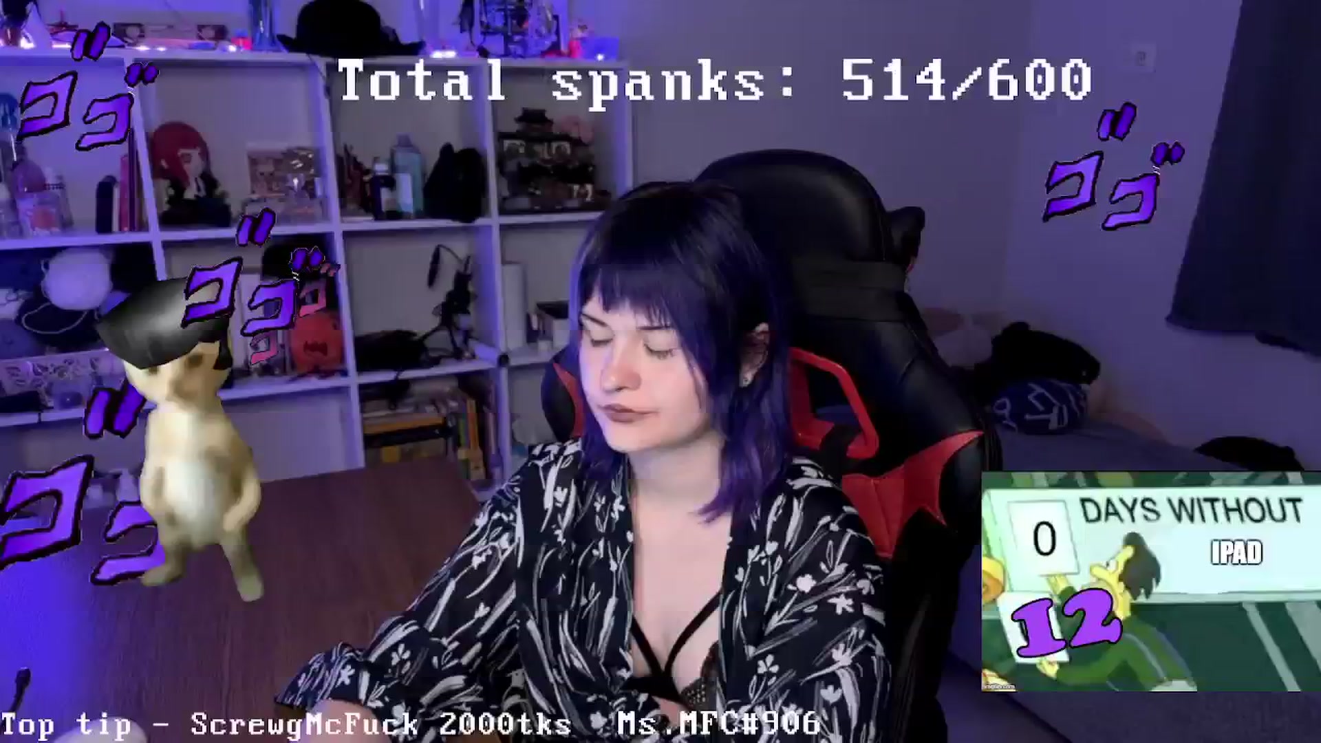 Gallery image thumbnail from AuthorityPass's myfreecams stream on, 09/04/2024, 23:59 image 8 of 20