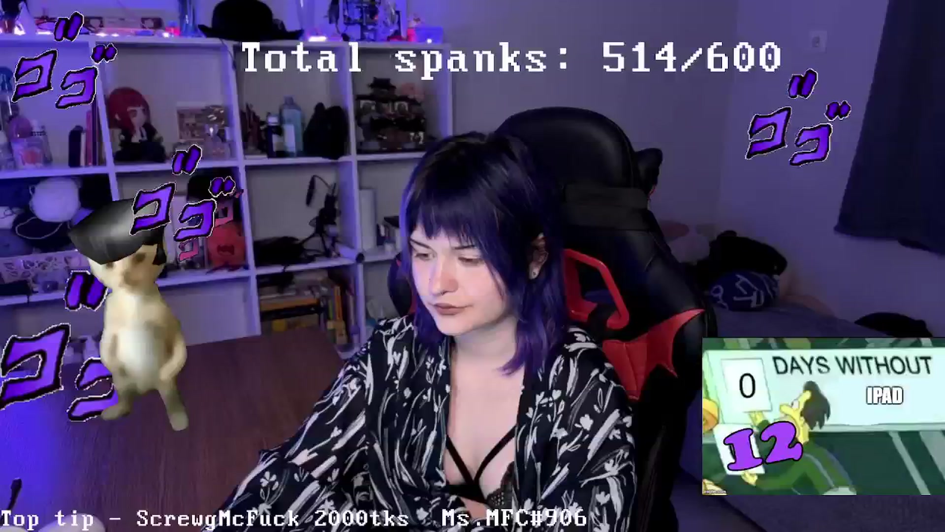 Gallery image thumbnail from AuthorityPass's myfreecams stream on, 09/04/2024, 23:59 image 6 of 20