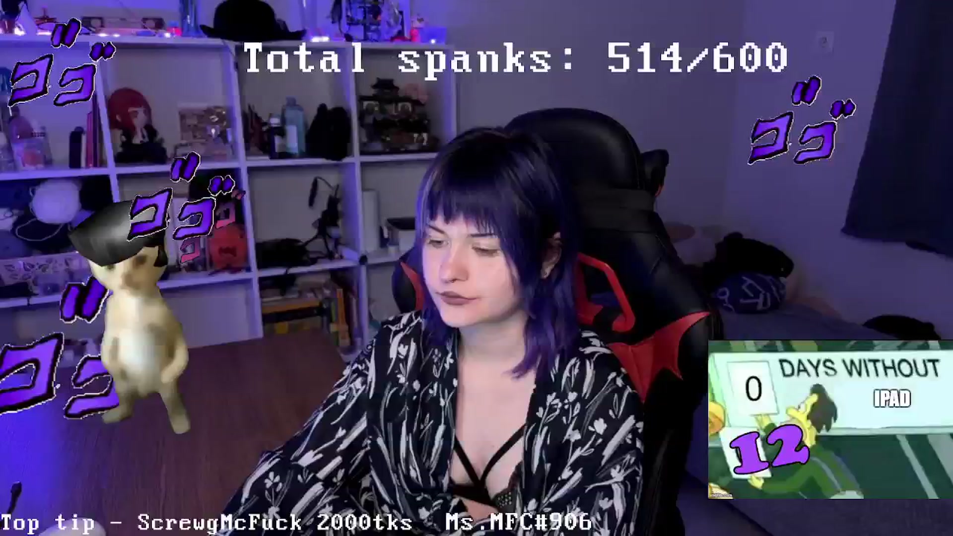 Gallery image thumbnail from AuthorityPass's myfreecams stream on, 09/04/2024, 23:59 image 3 of 20