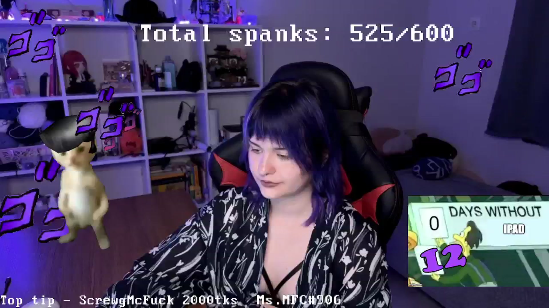 Gallery image thumbnail from AuthorityPass's myfreecams stream on, 09/04/2024, 23:59 image 10 of 20