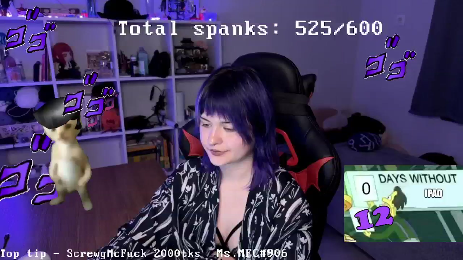 Gallery image thumbnail from AuthorityPass's myfreecams stream on, 09/04/2024, 23:59 image 15 of 20