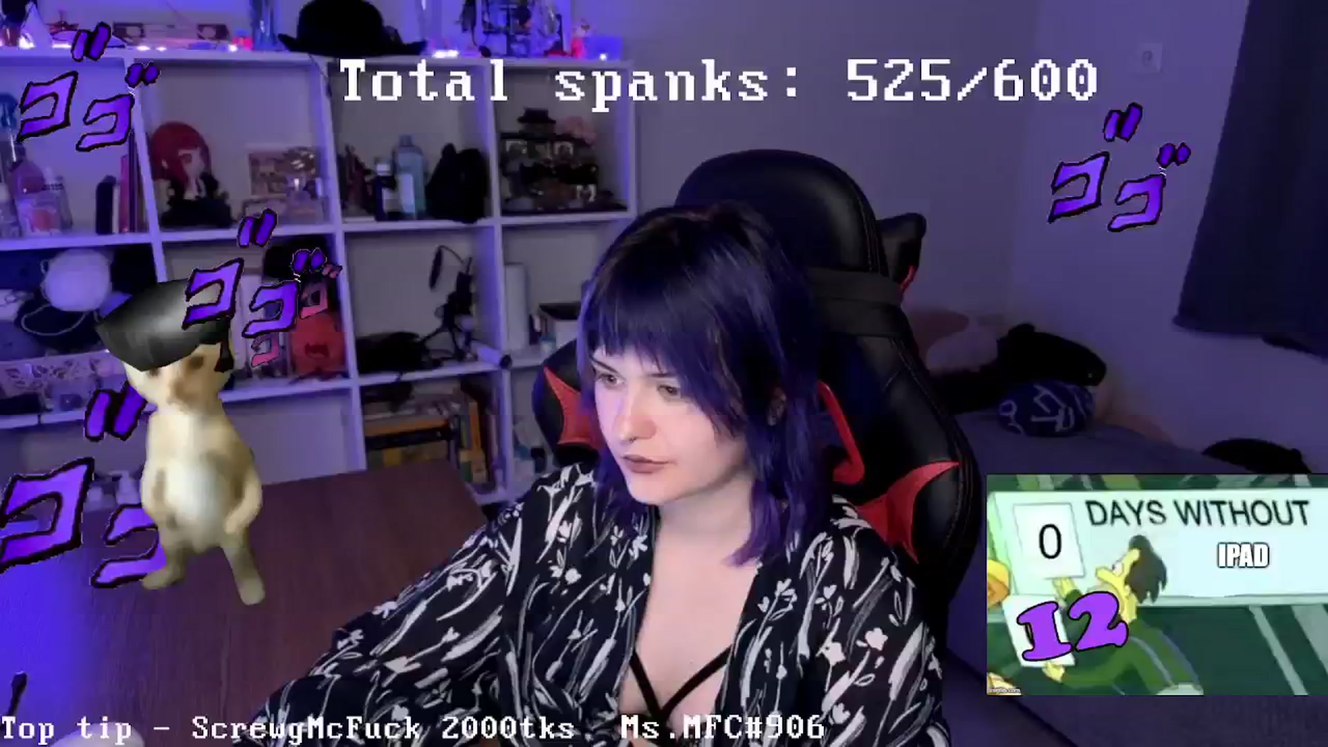 Gallery image thumbnail from AuthorityPass's myfreecams stream on, 09/04/2024, 23:59 image 12 of 20