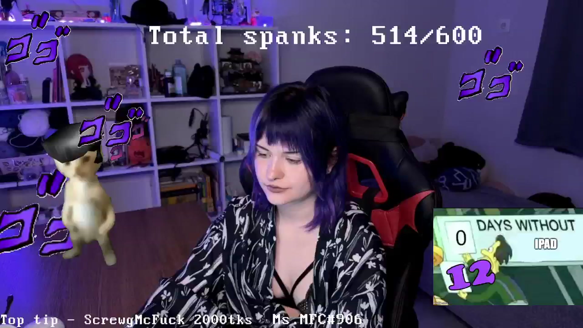 Gallery image thumbnail from AuthorityPass's myfreecams stream on, 09/04/2024, 23:59 image 7 of 20