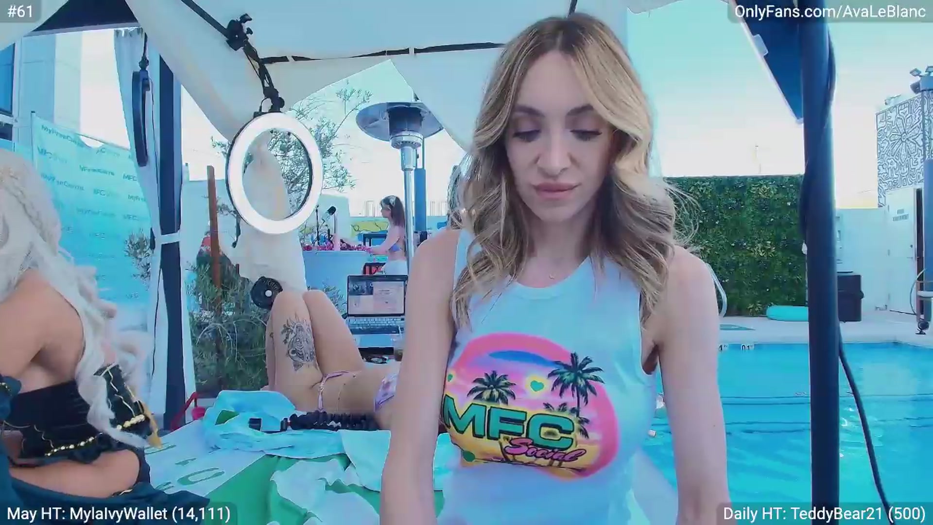 Gallery image thumbnail from AvaLeBlanc's myfreecams stream on, 05/21/2026, 24:03 image 10 of 20