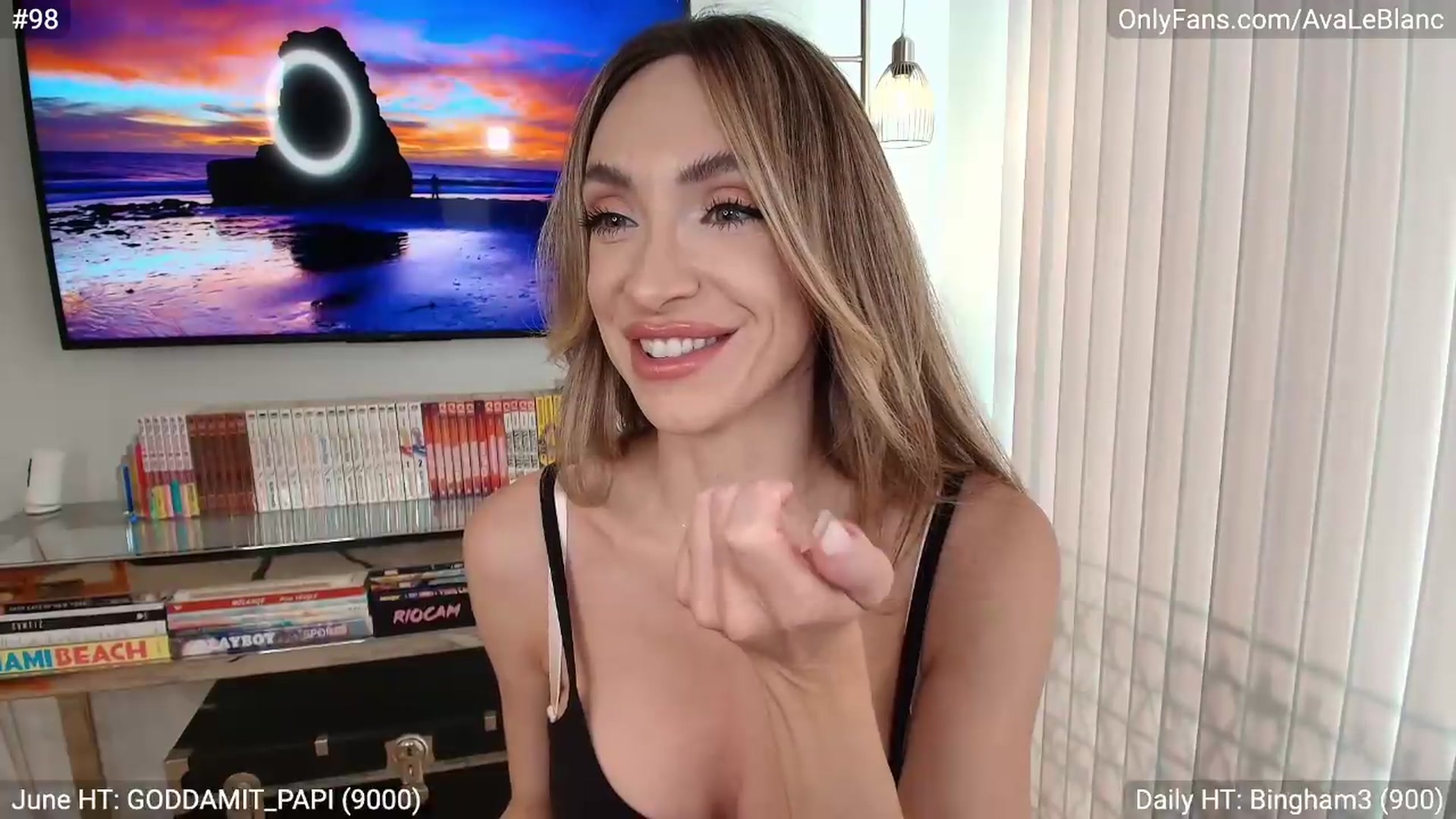 Gallery image thumbnail from AvaLeBlanc's myfreecams stream on, 06/15/2026, 04:07 image 7 of 20