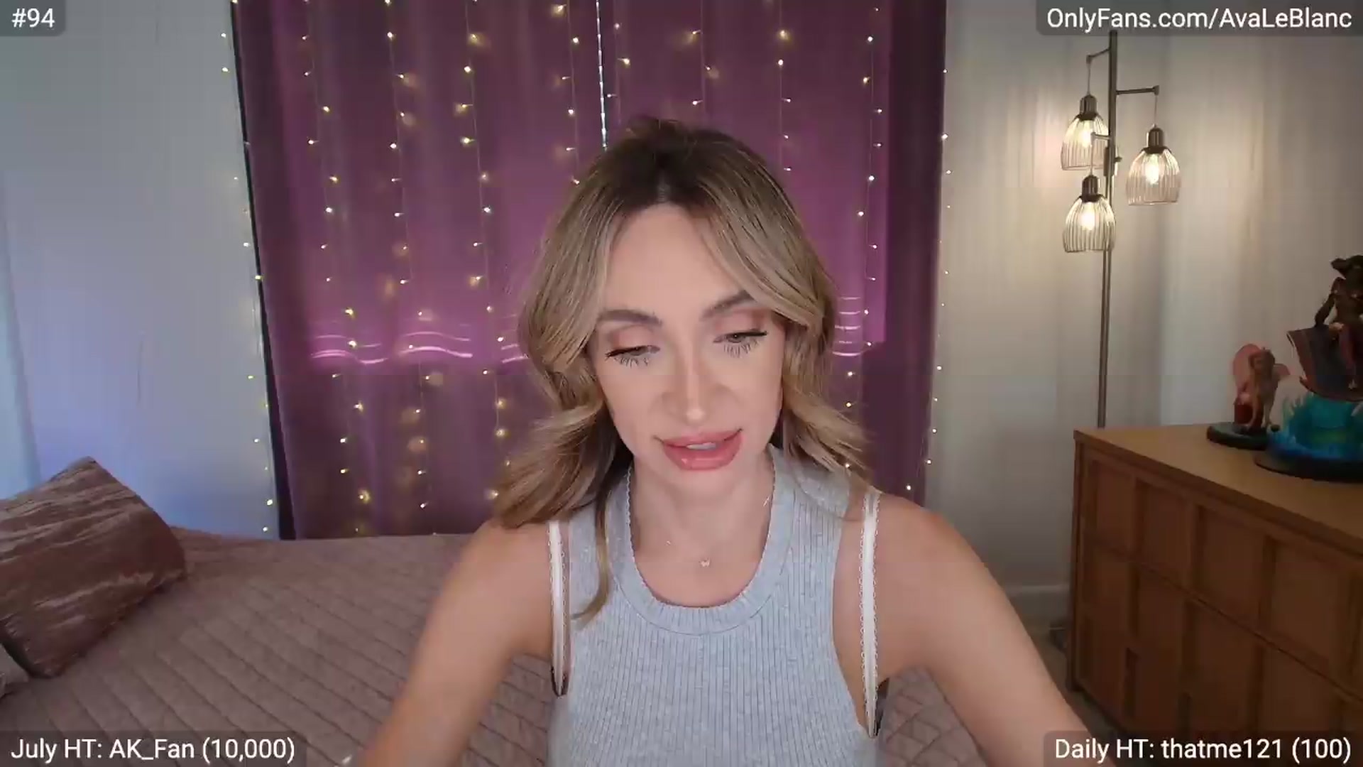 Gallery image thumbnail from AvaLeBlanc's myfreecams stream on, 07/30/2026, 04:26 image 3 of 20