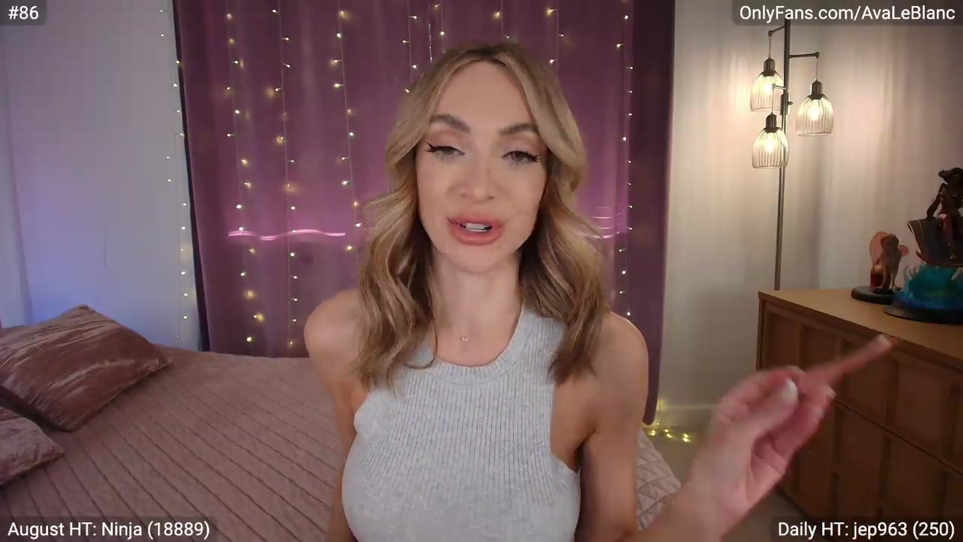 Gallery image thumbnail from AvaLeBlanc's myfreecams stream on, 08/25/2026, 04:05 image 2 of 20