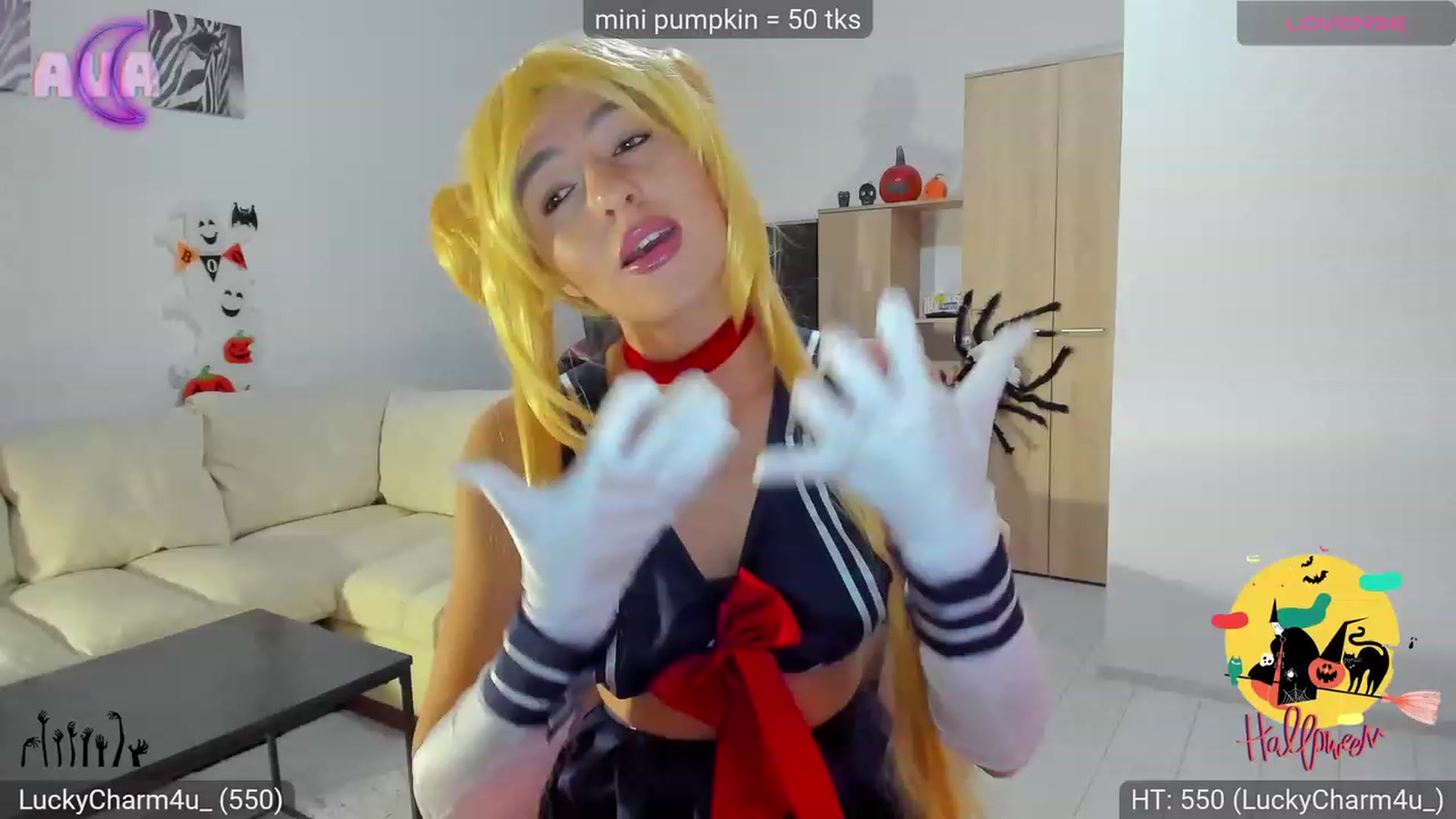 Gallery image thumbnail from AvaMoonlight's myfreecams stream on, 10/31/2023, 17:00 image 6 of 20