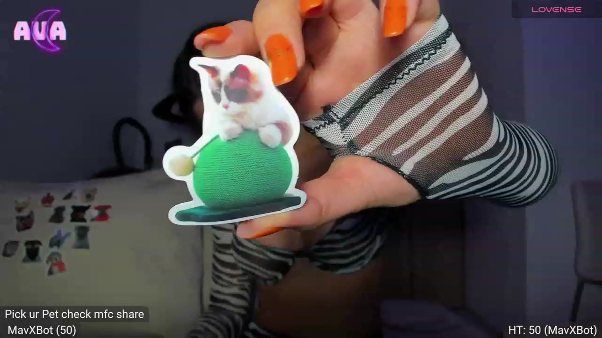 Gallery image thumbnail from AvaMoonlight's myfreecams stream on, 11/03/2023, 16:21 image 12 of 20