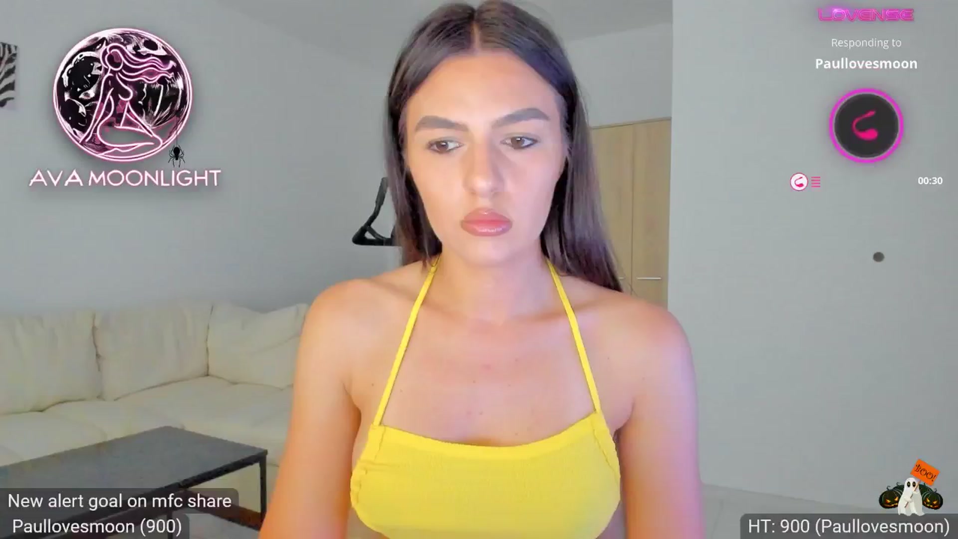 Gallery image thumbnail from AvaMoonlight's myfreecams stream on, 10/02/2024, 15:49 image 12 of 20