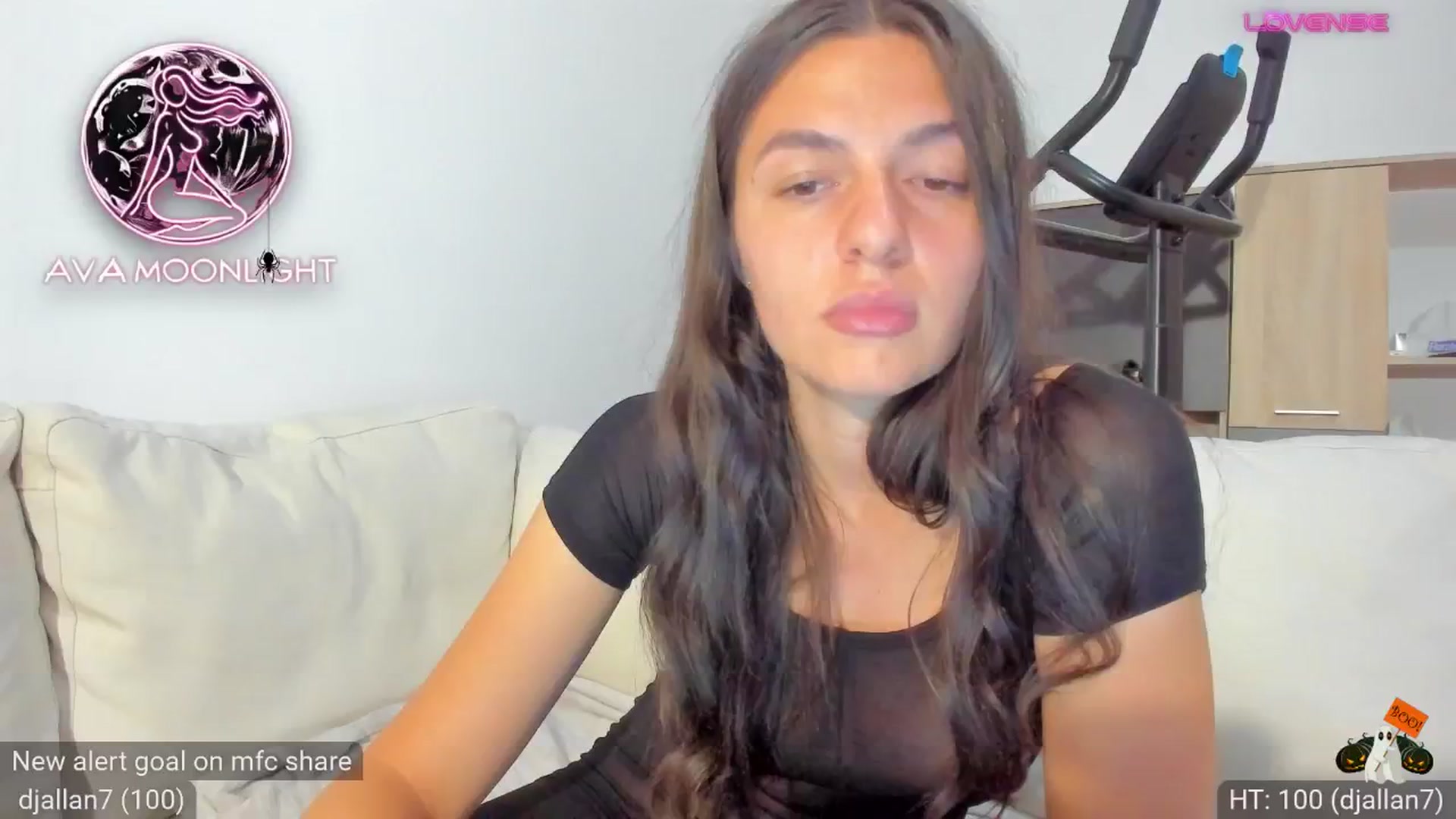 Gallery image thumbnail from AvaMoonlight's myfreecams stream on, 10/15/2024, 24:31 image 6 of 20