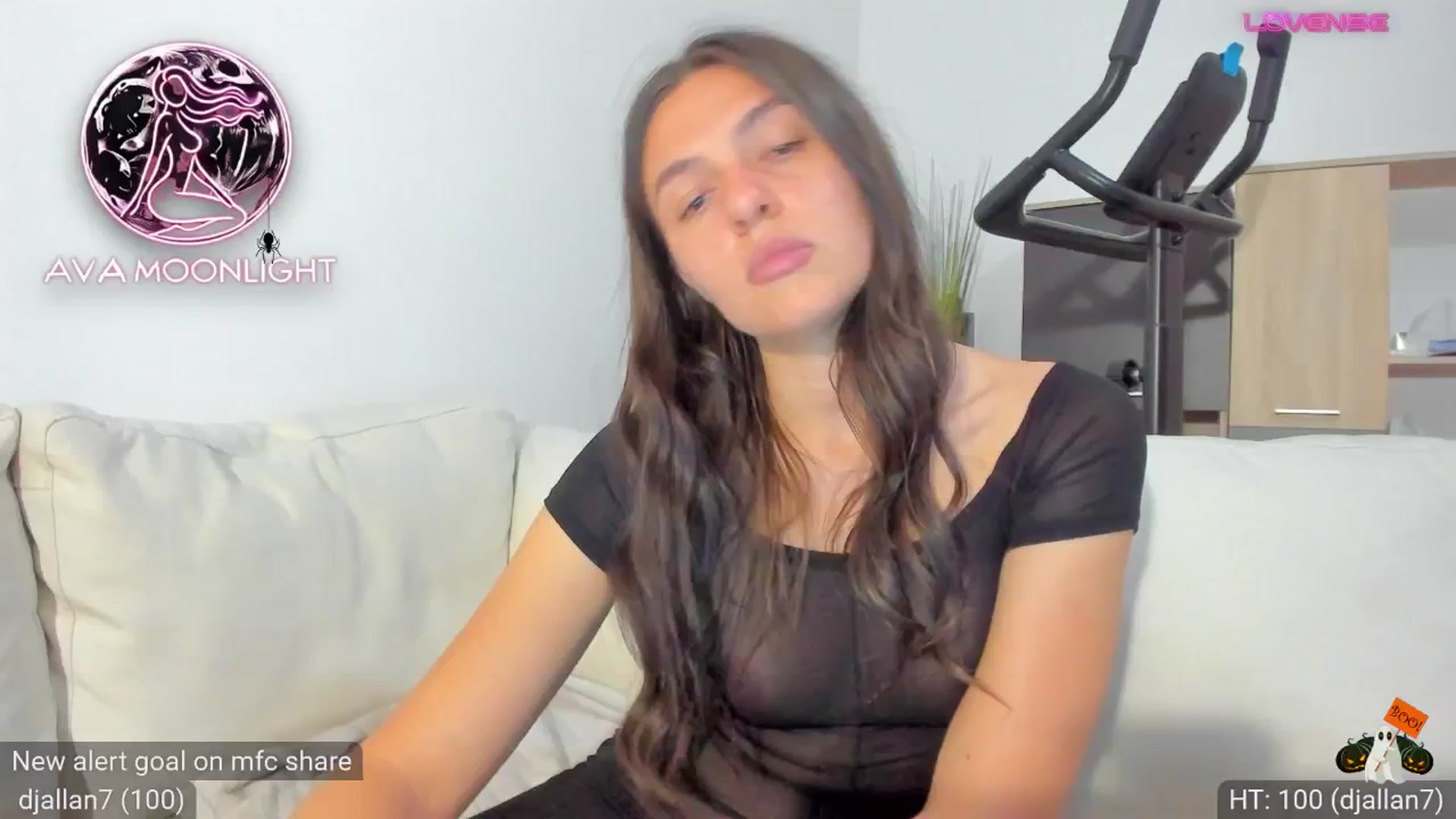 Gallery image thumbnail from AvaMoonlight's myfreecams stream on, 10/15/2024, 24:31 image 7 of 20