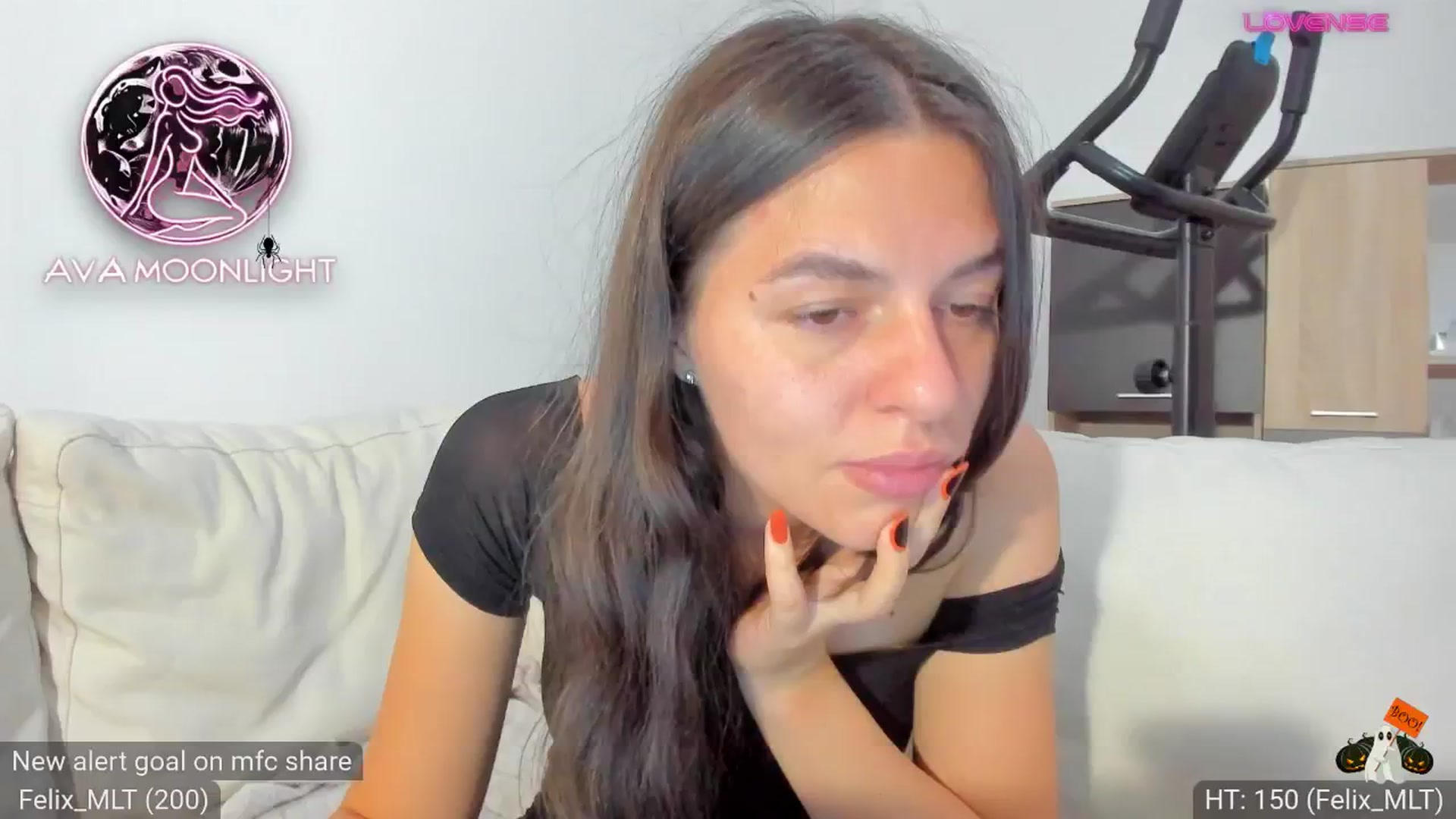 Gallery image thumbnail from AvaMoonlight's myfreecams stream on, 10/15/2024, 24:31 image 13 of 20