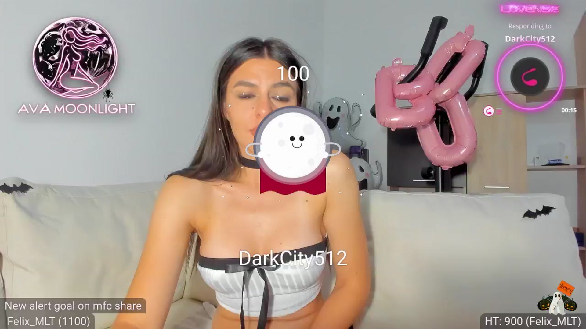 Gallery image thumbnail from AvaMoonlight's myfreecams stream on, 10/21/2024, 24:48 image 19 of 20