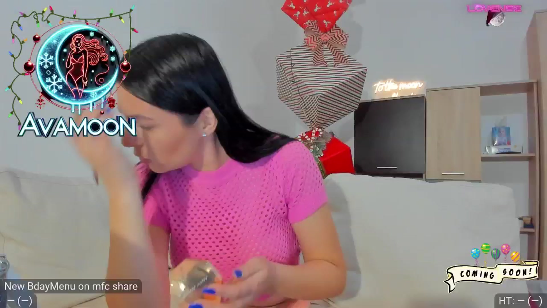 Gallery image thumbnail from AvaMoonlight's myfreecams stream on, 12/03/2024, 17:15 image 1 of 20