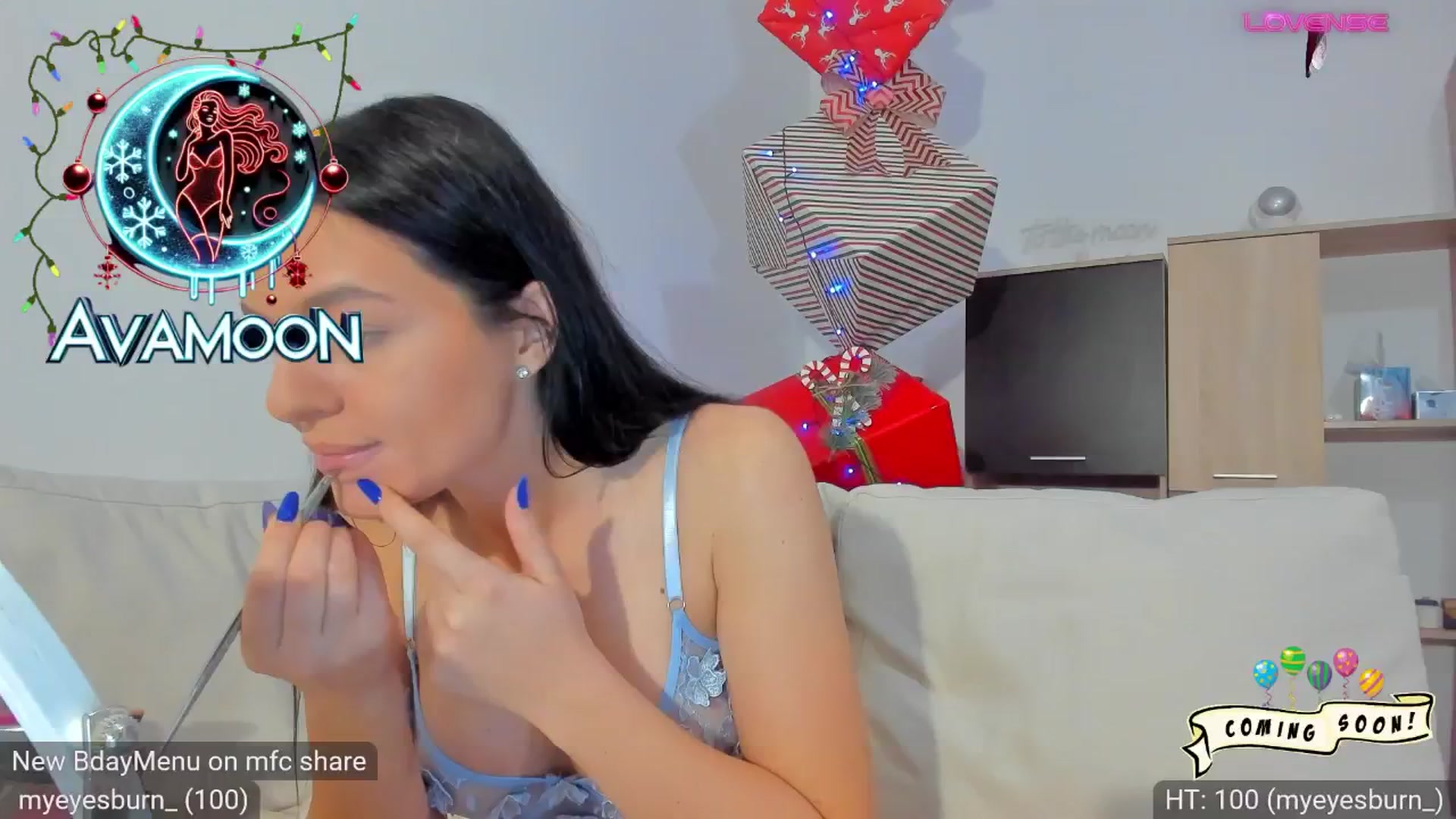 Gallery image thumbnail from AvaMoonlight's myfreecams stream on, 12/07/2024, 17:11 image 14 of 20