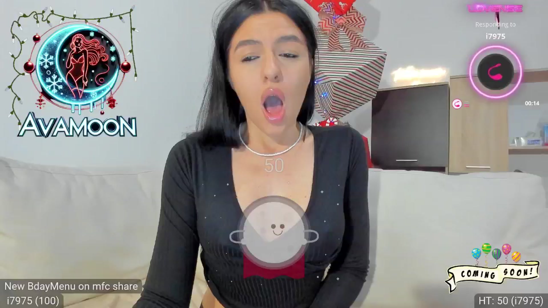 Gallery image thumbnail from AvaMoonlight's myfreecams stream on, 12/08/2024, 24:05 image 16 of 20