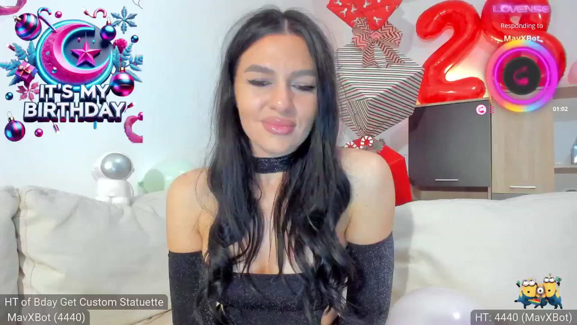 Gallery image thumbnail from AvaMoonlight's myfreecams stream on, 12/11/2024, 02:05 image 8 of 20