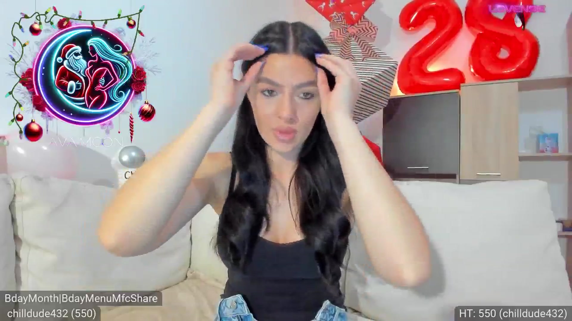 Gallery image thumbnail from AvaMoonlight's myfreecams stream on, 12/11/2024, 17:01 image 9 of 20
