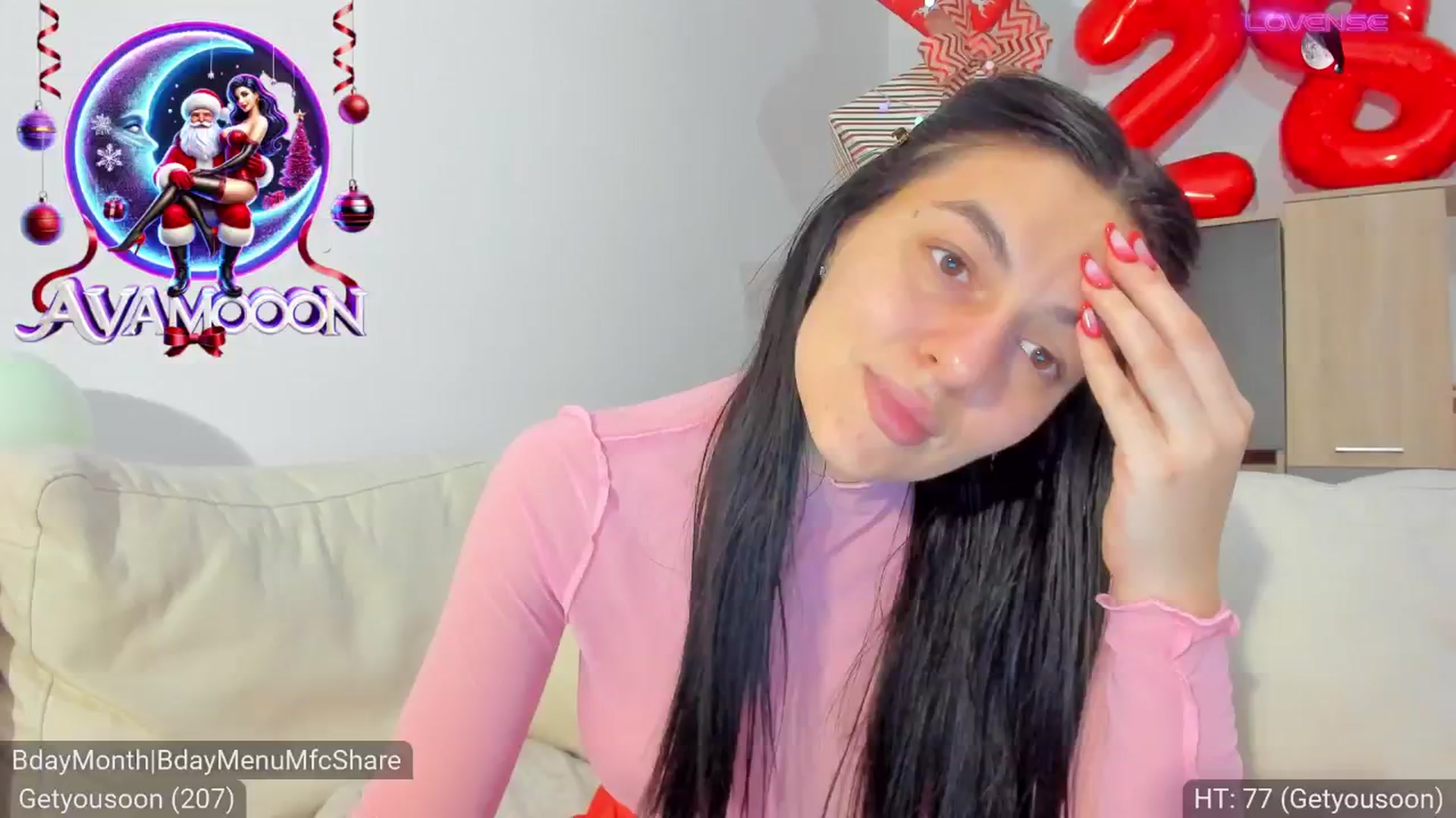 Gallery image thumbnail from AvaMoonlight's myfreecams stream on, 12/24/2024, 01:00 image 8 of 20