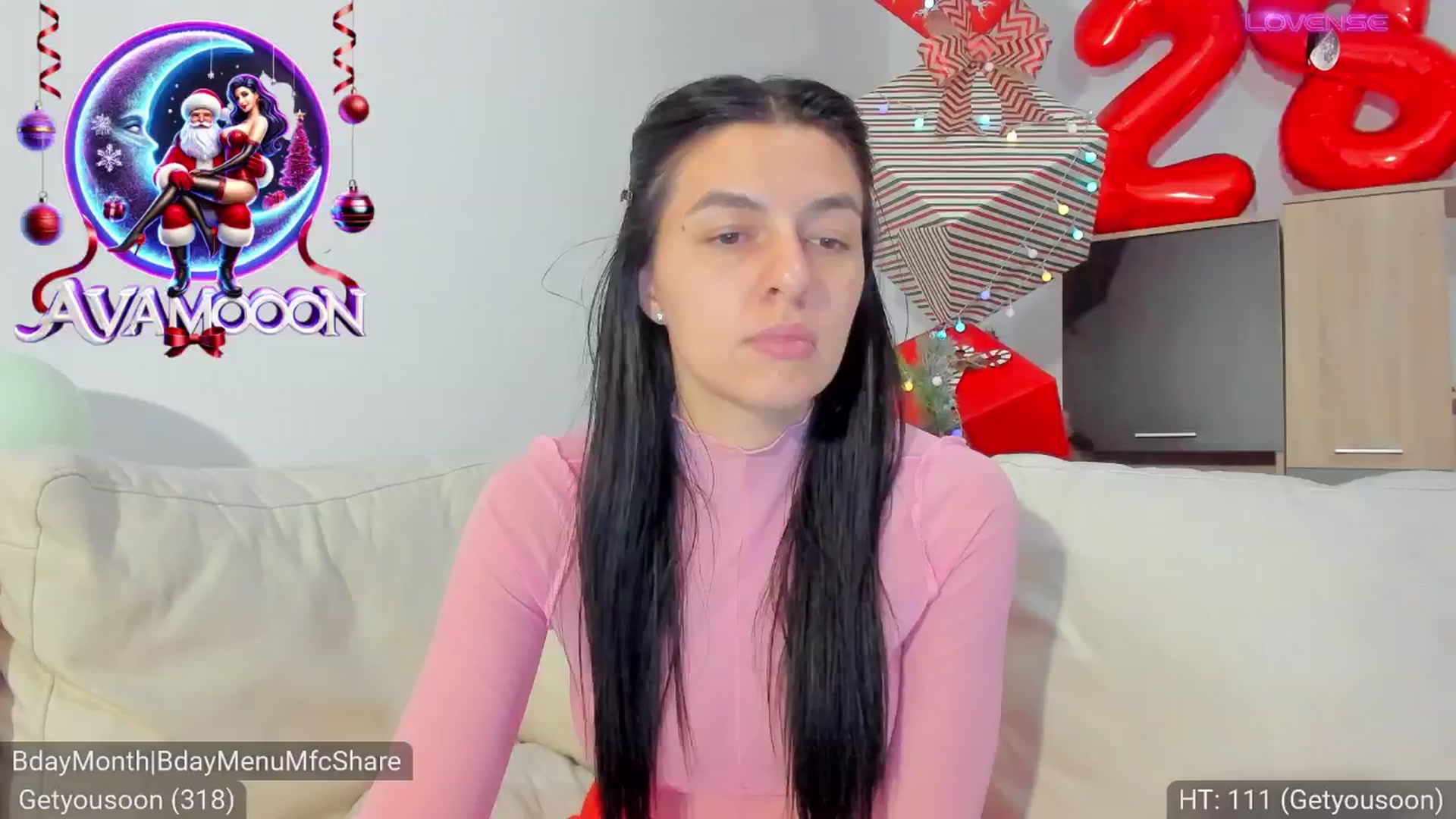 Gallery image thumbnail from AvaMoonlight's myfreecams stream on, 12/24/2024, 01:00 image 14 of 20