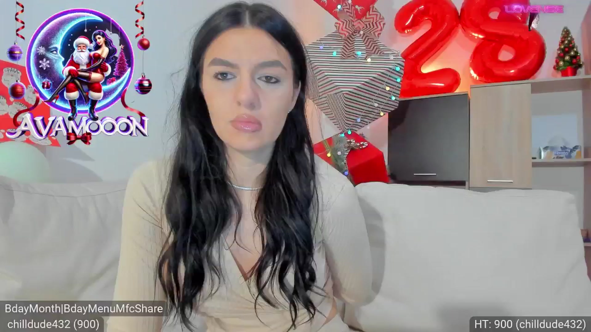 Gallery image thumbnail from AvaMoonlight's myfreecams stream on, 12/25/2024, 24:19 image 4 of 20