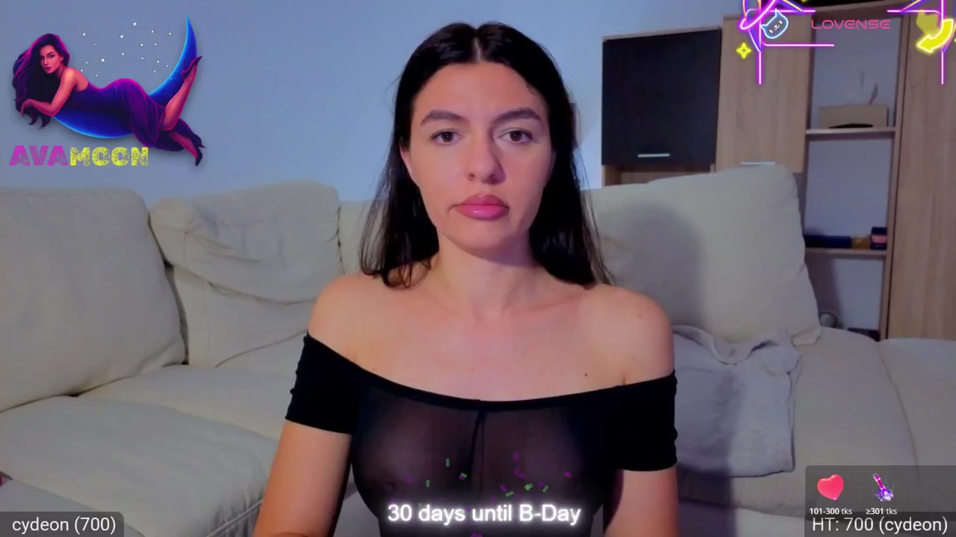 Gallery image thumbnail from AvaMoonlight's myfreecams stream on, 11/10/2025, 24:00 image 1 of 20