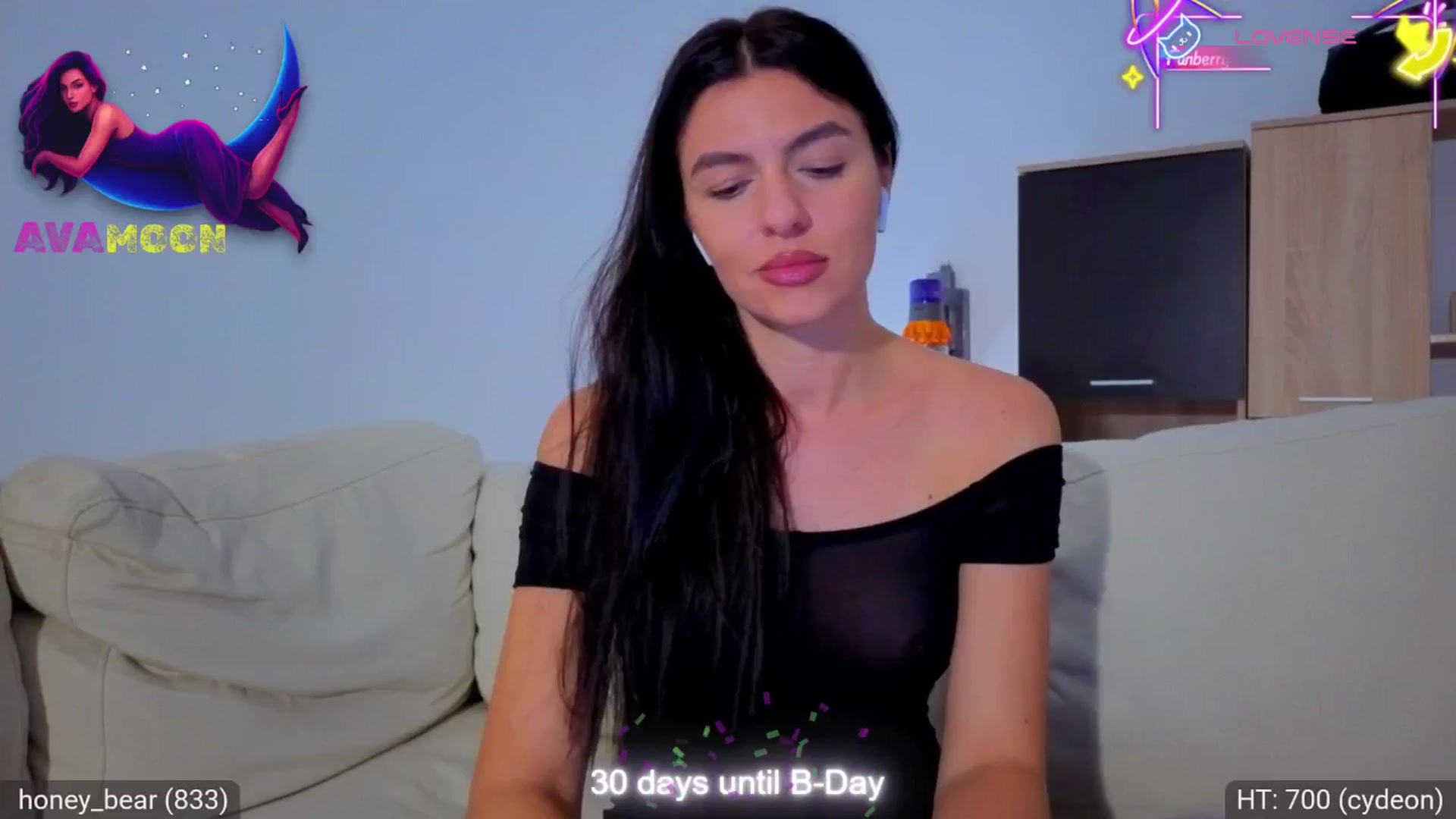 Gallery image thumbnail from AvaMoonlight's myfreecams stream on, 11/10/2025, 01:24 image 6 of 20